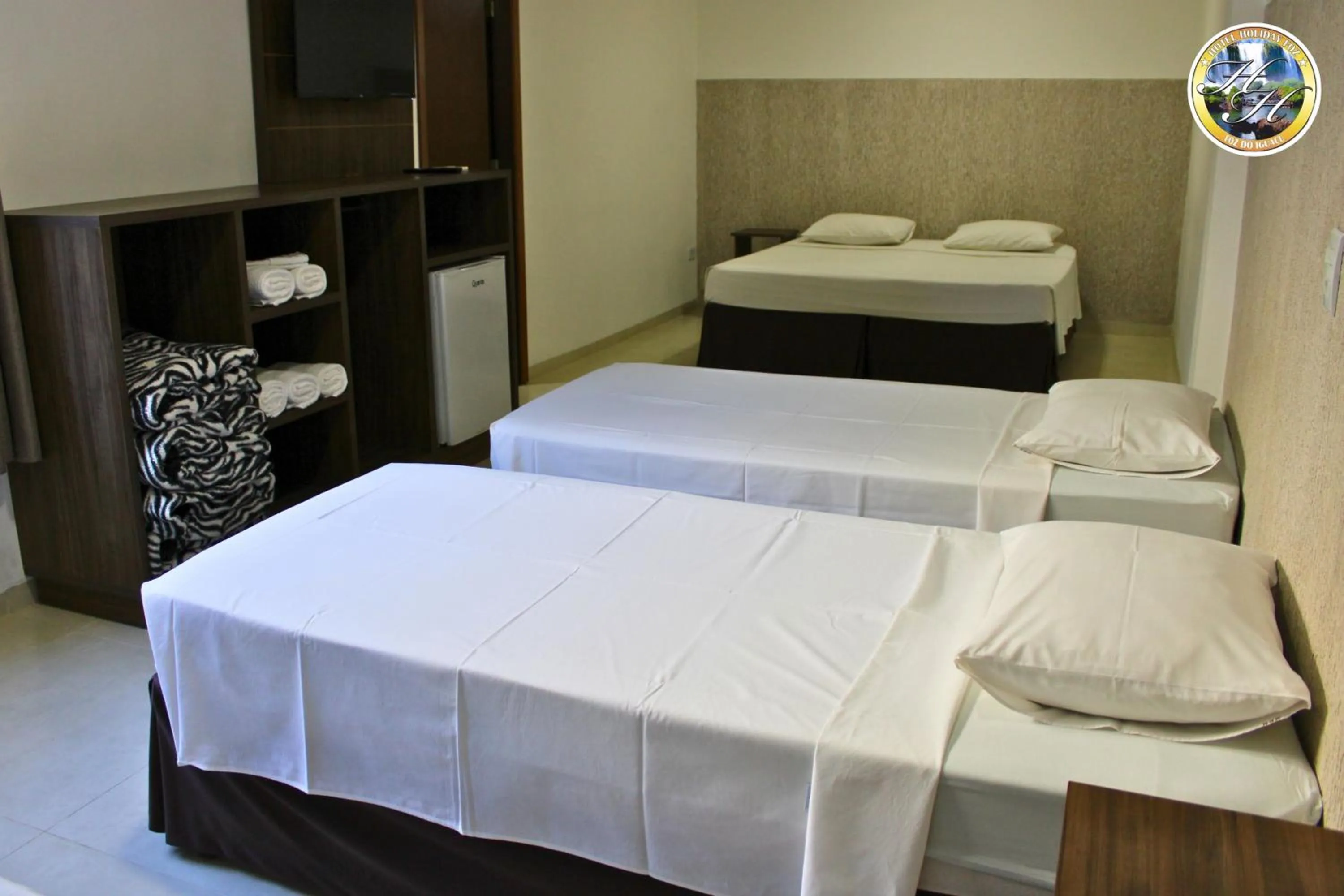 Bed in Hotel Holiday Foz