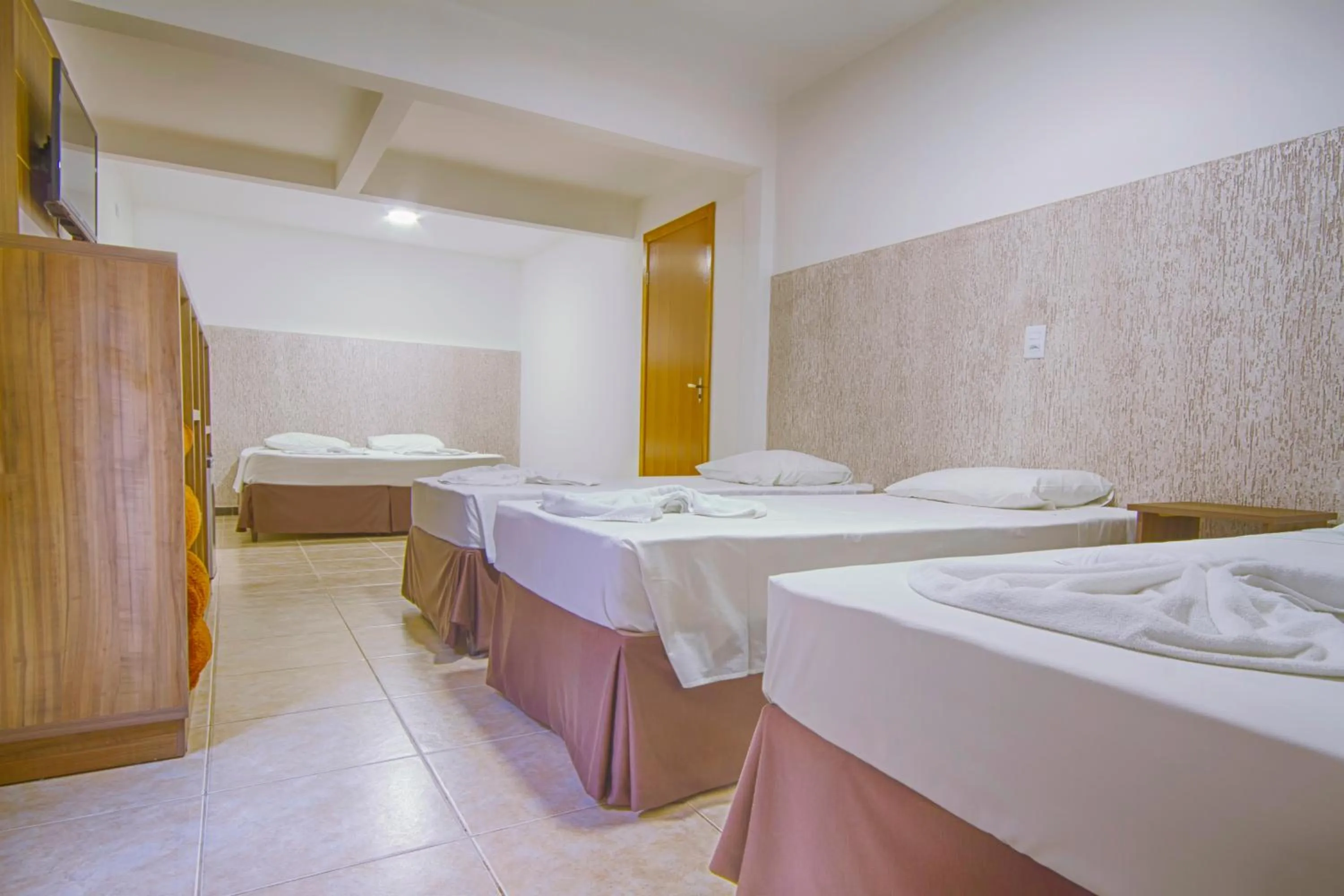 Bed in Hotel Holiday Foz