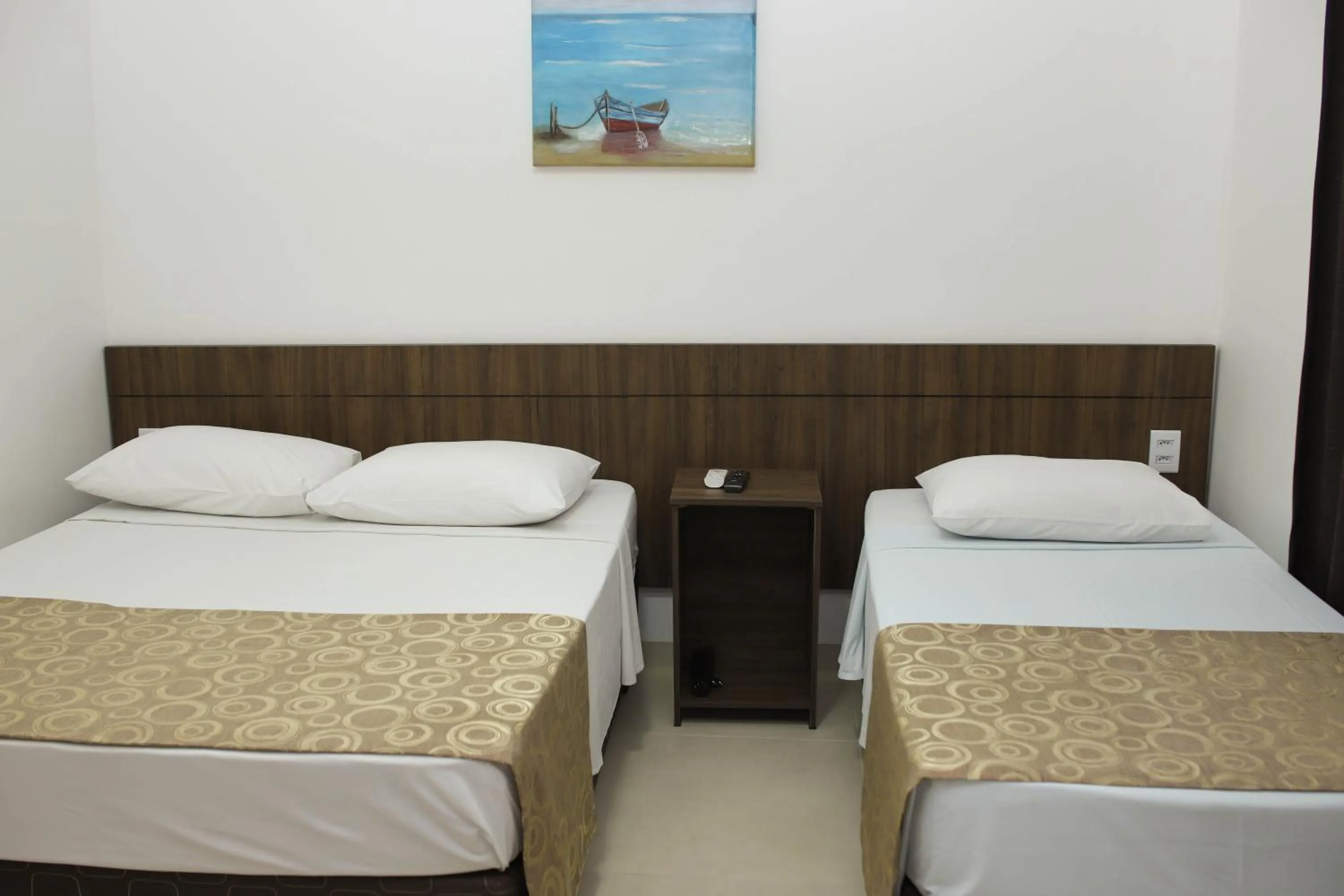 Bed in Hotel Holiday Foz