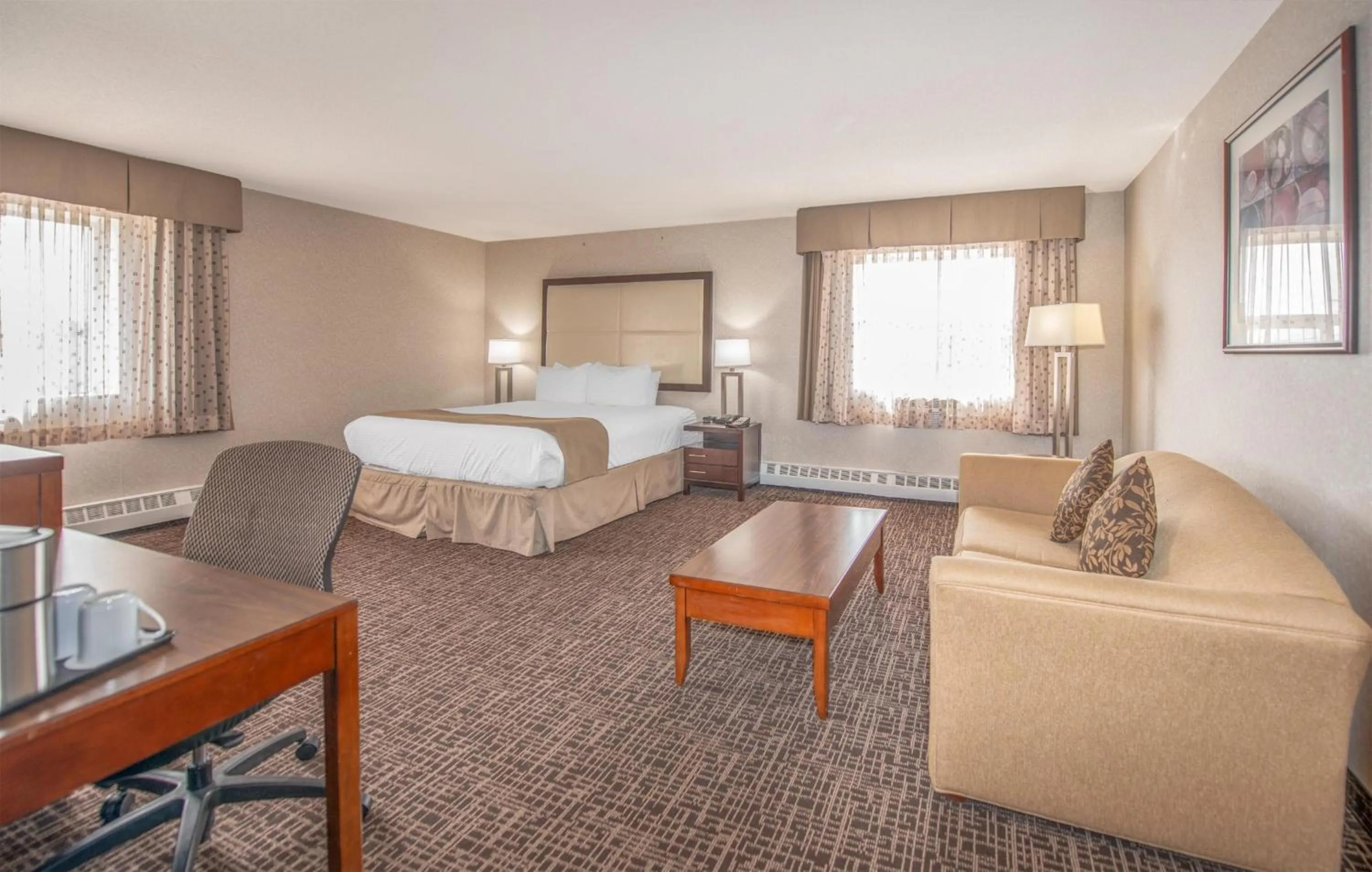 Photo of the whole room, Bed in Coast Fort St John Hotel