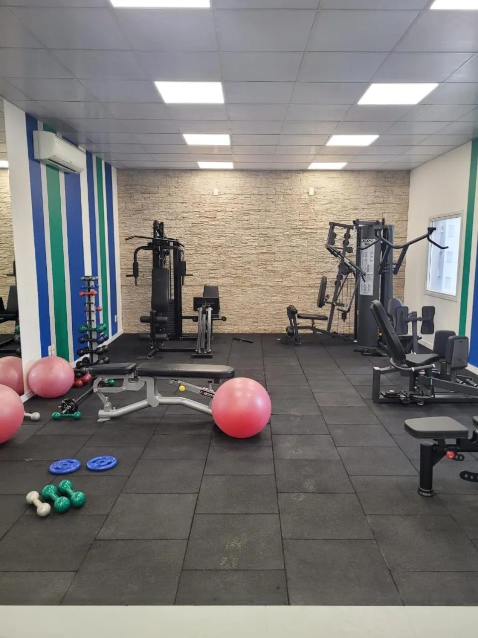 Fitness centre/facilities in Hotel Panamby São Paulo
