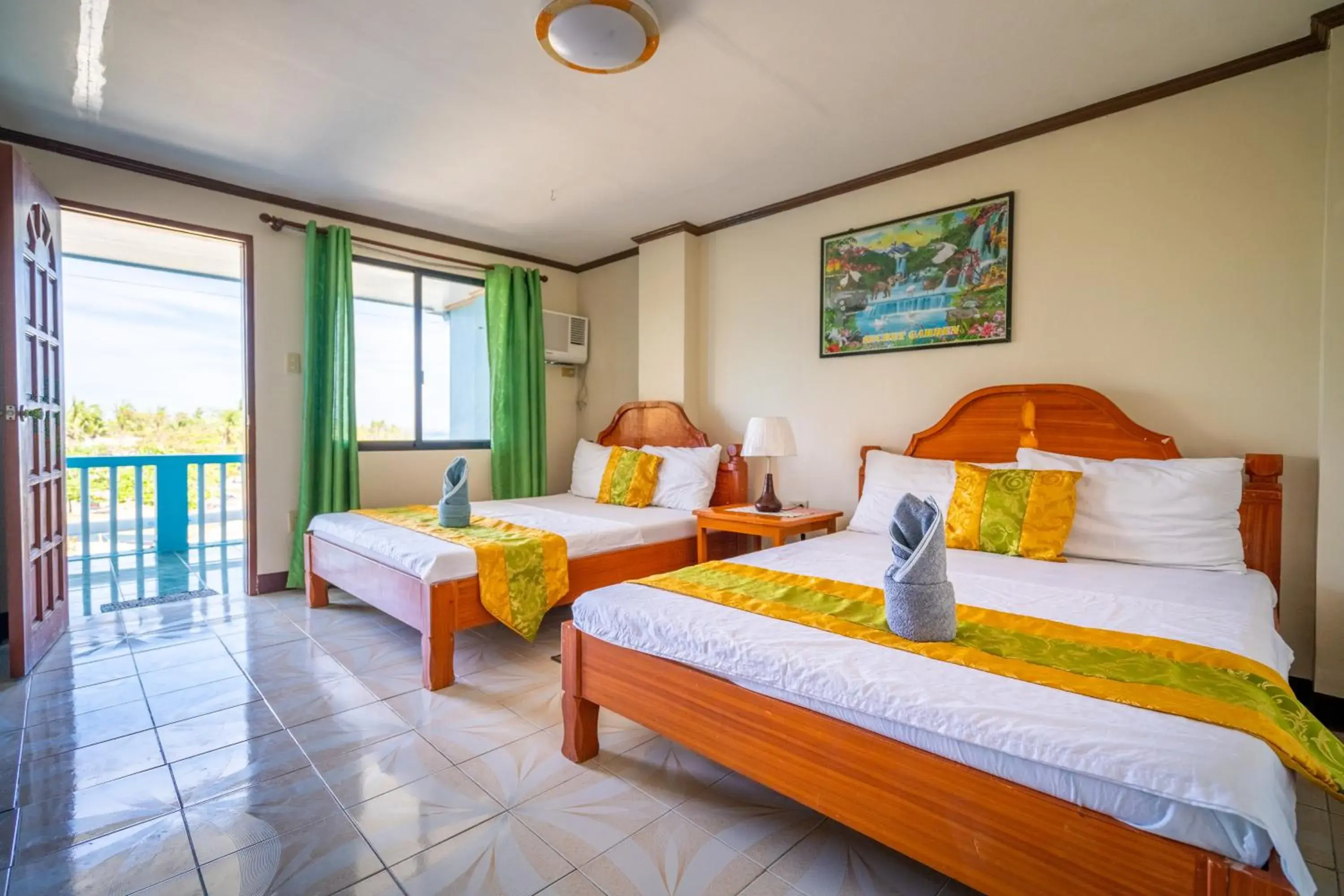 Photo of the whole room, Bed in Blue Corals Beach Resort Photo of the whole room, Bed in Blue Corals Beach Resort