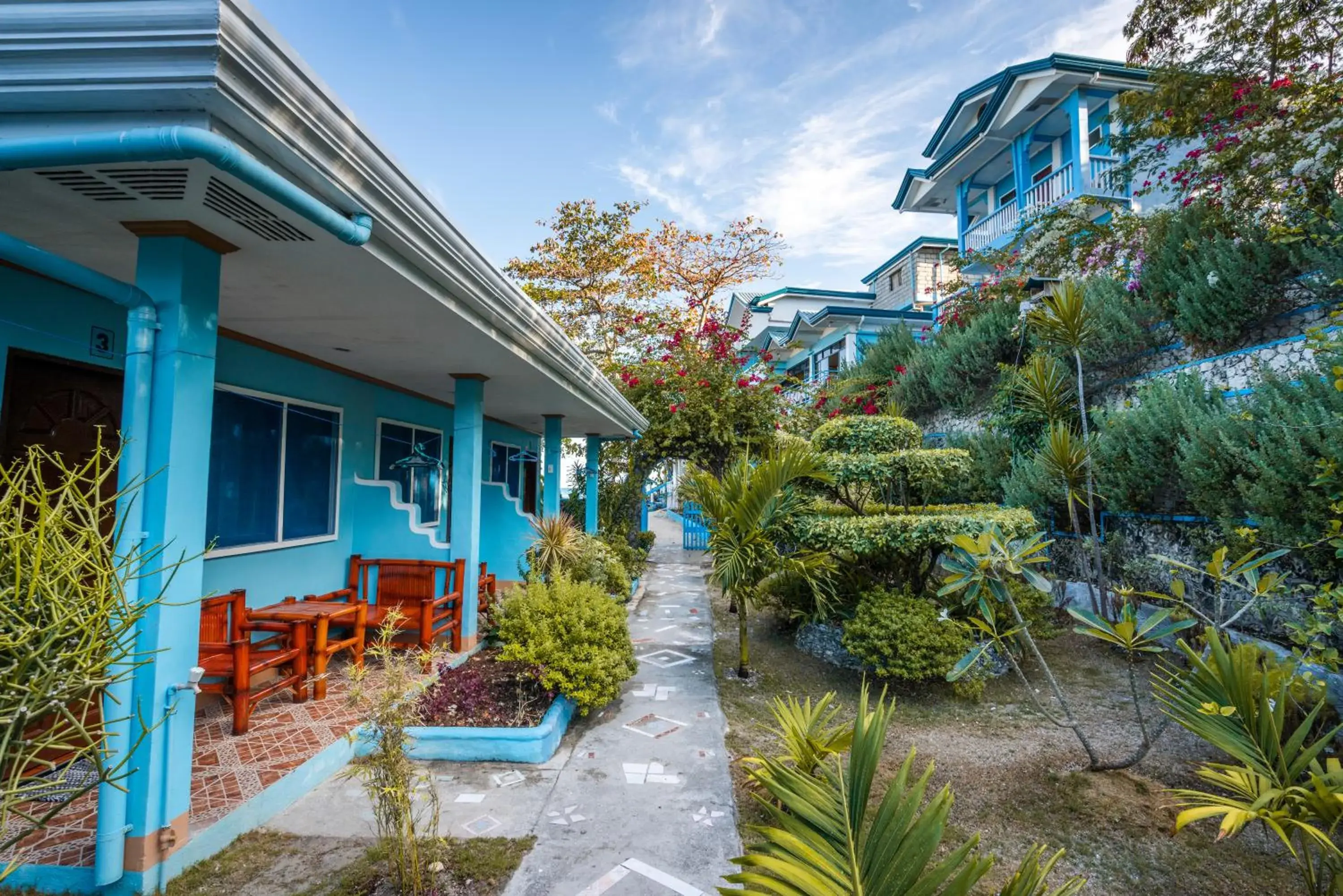 Property building in Blue Corals Beach Resort Property building in Blue Corals Beach Resort