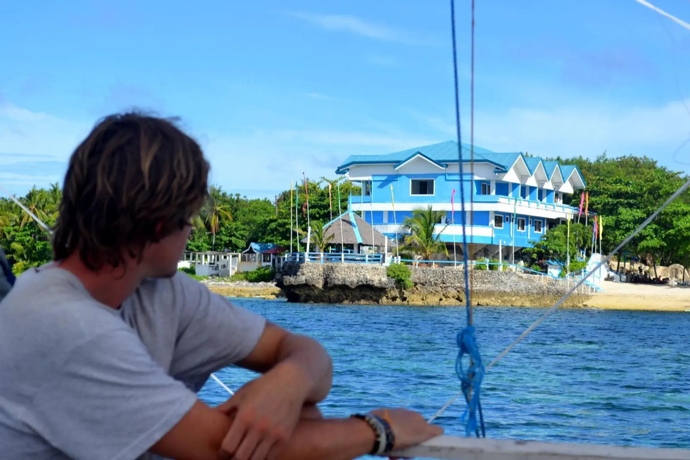 Property building in Blue Corals Beach Resort Property building in Blue Corals Beach Resort