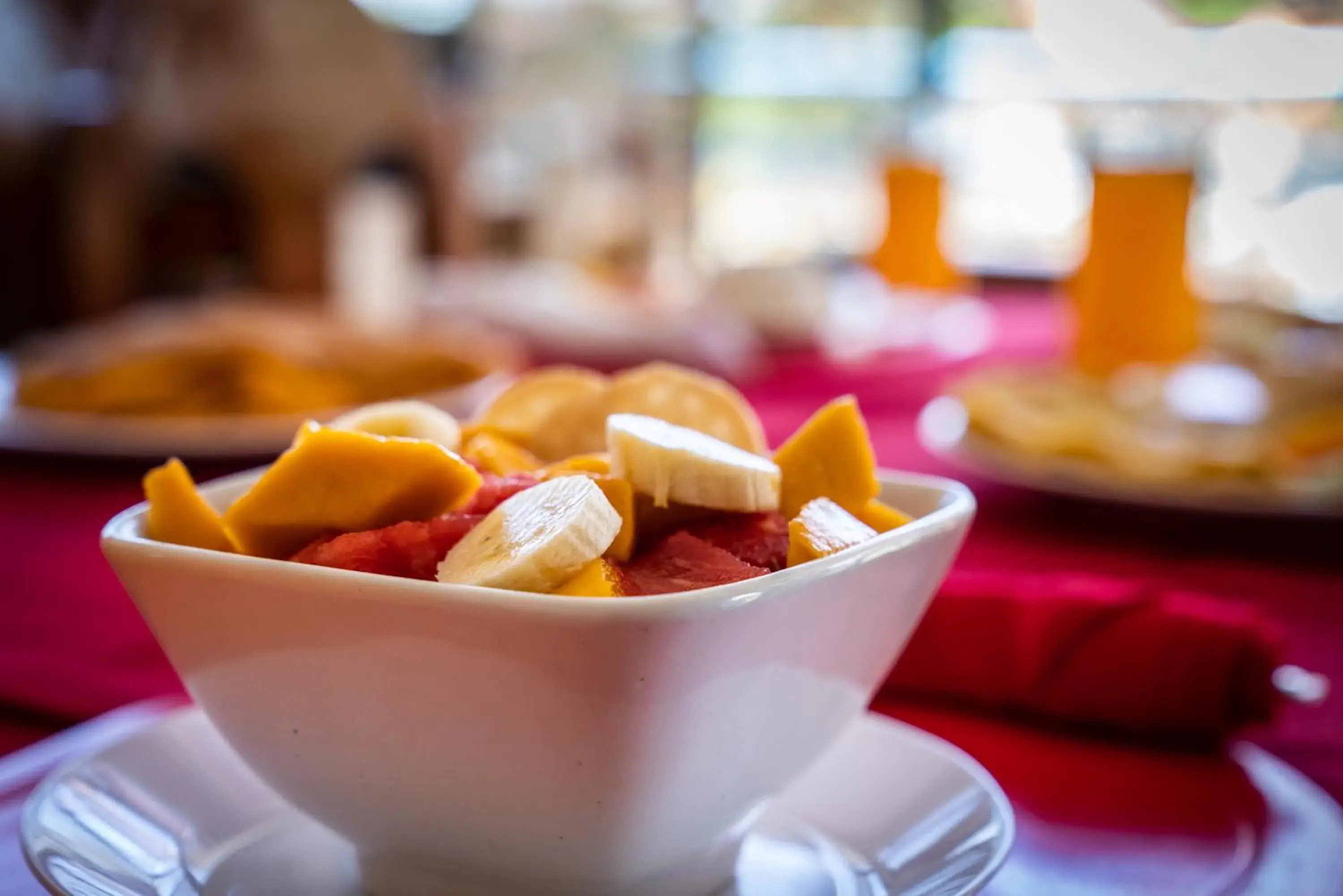 Breakfast in Blue Corals Beach Resort Breakfast in Blue Corals Beach Resort
