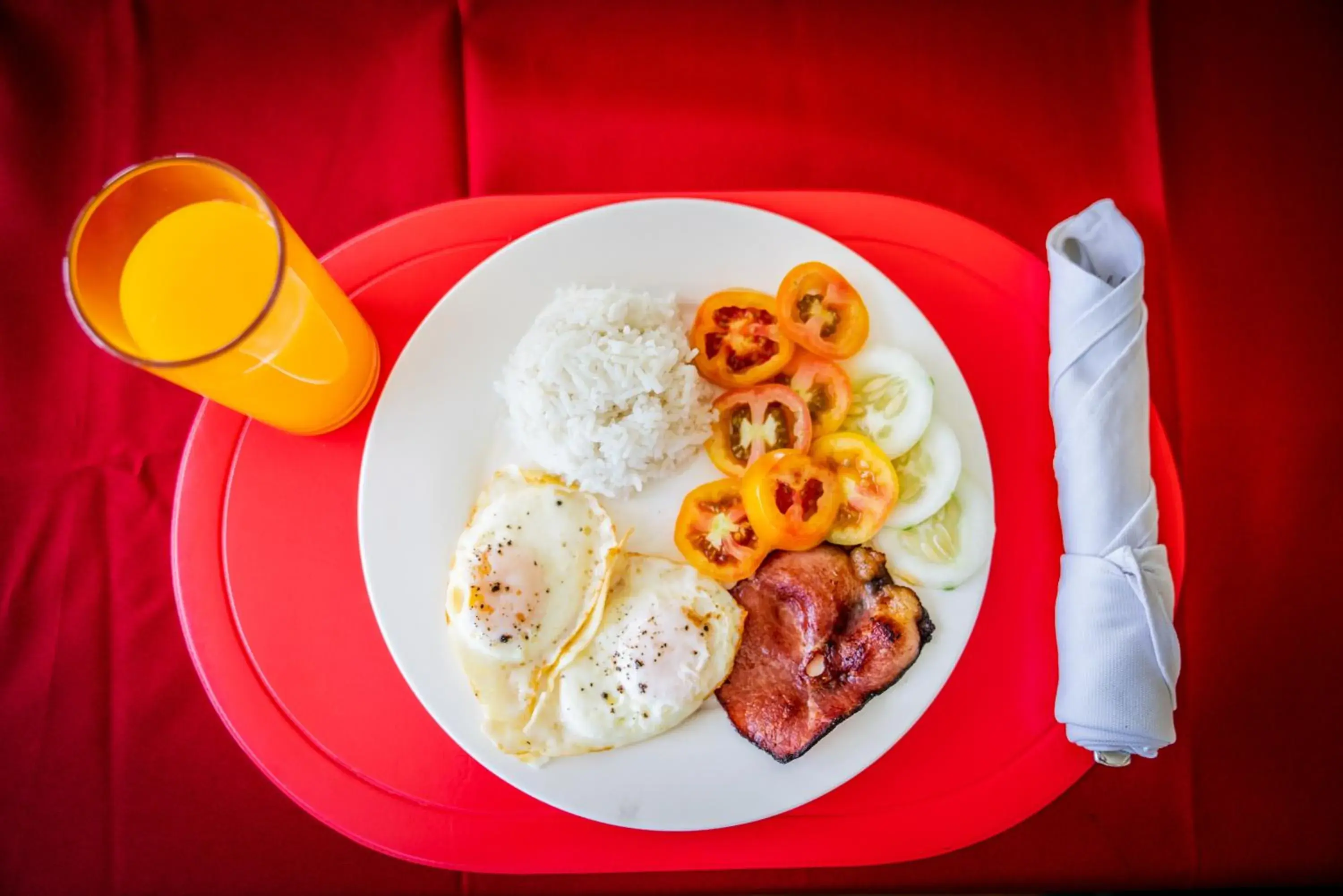Breakfast in Blue Corals Beach Resort Breakfast in Blue Corals Beach Resort