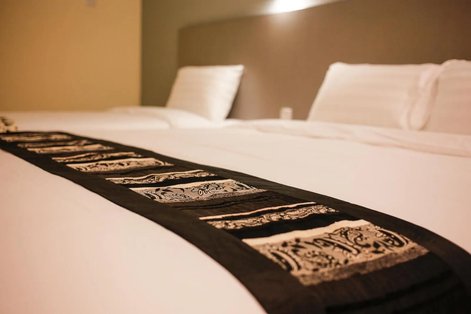 Bed in Art Cottage Hotel