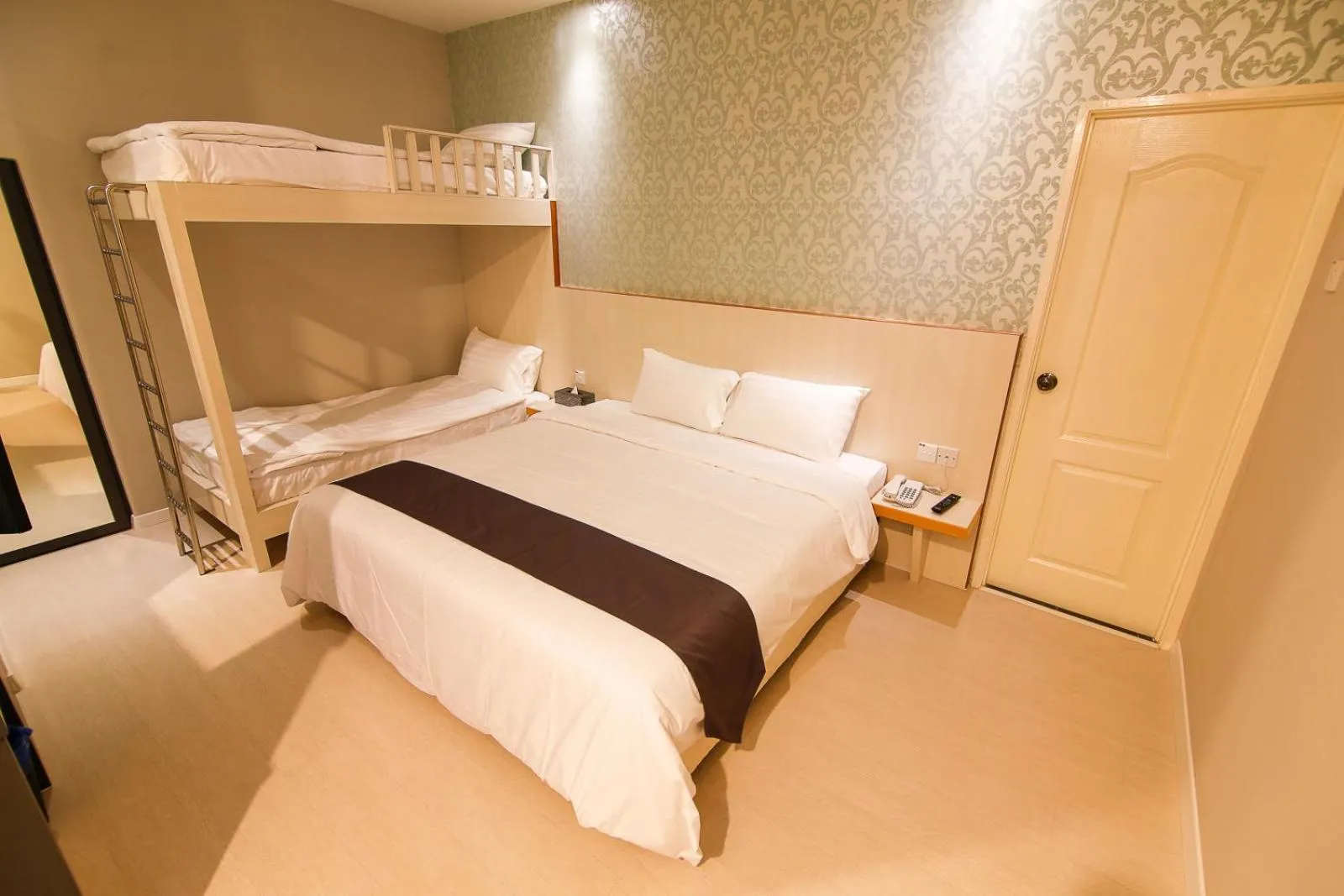 Bed in Art Cottage Hotel