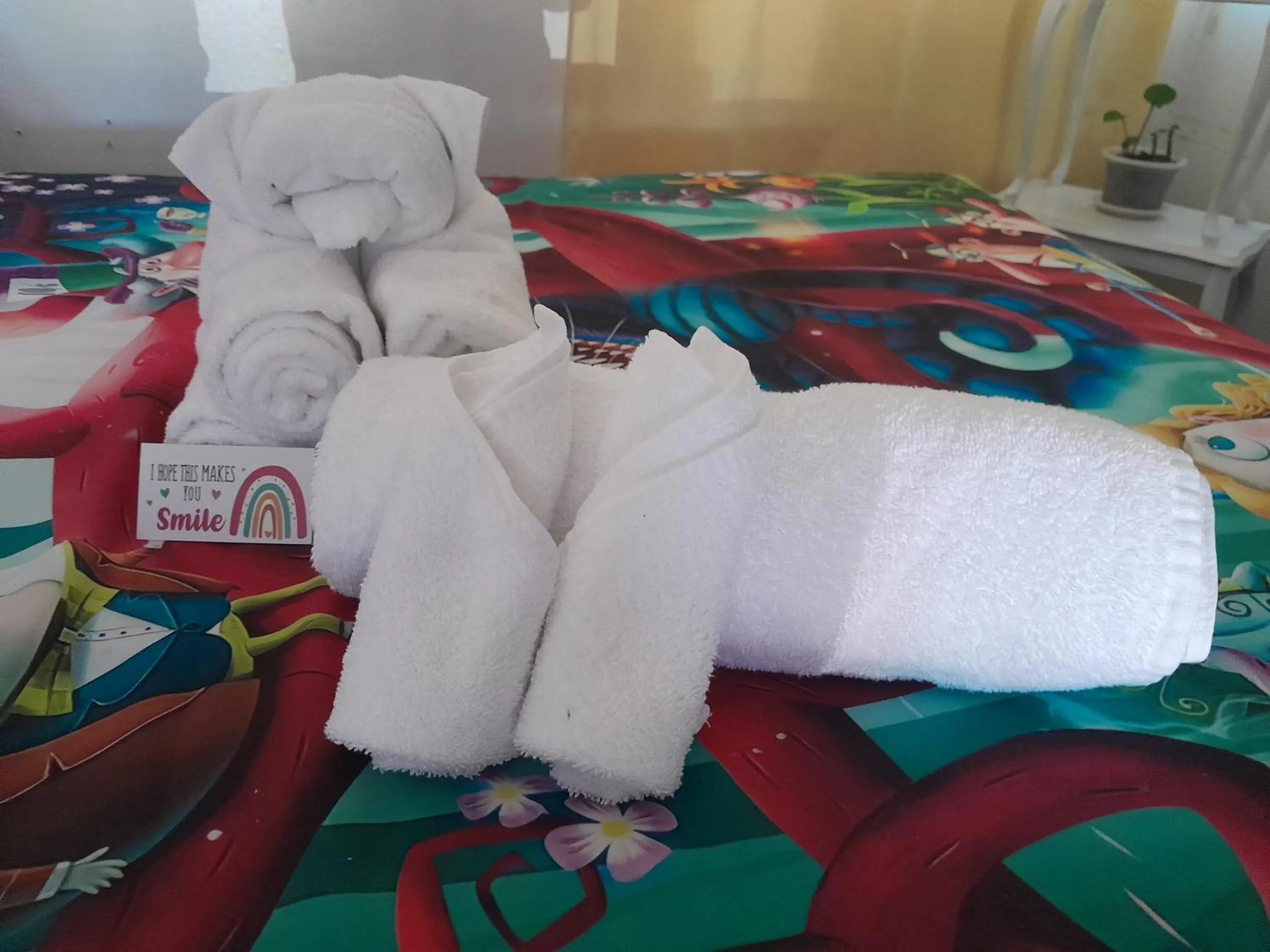 Bed in Nationwide Motel