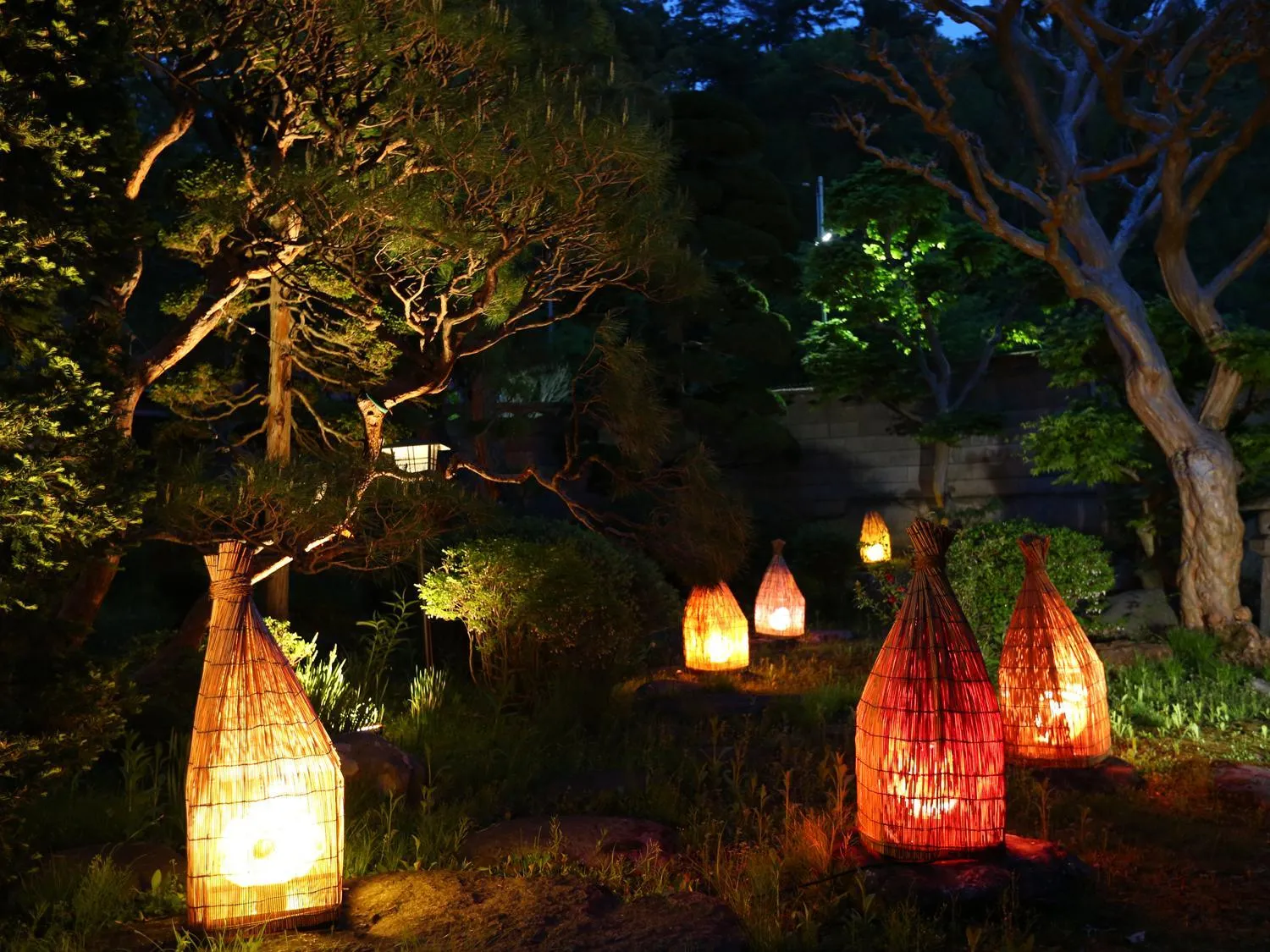 Garden in Kamei no Yu