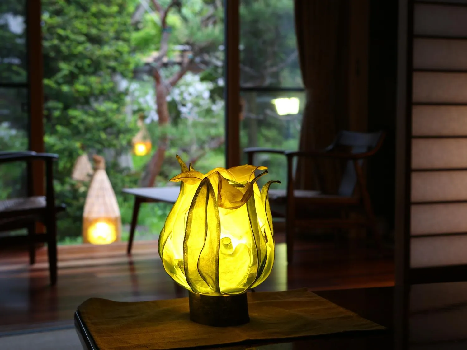 Photo of the whole room in Kamei no Yu