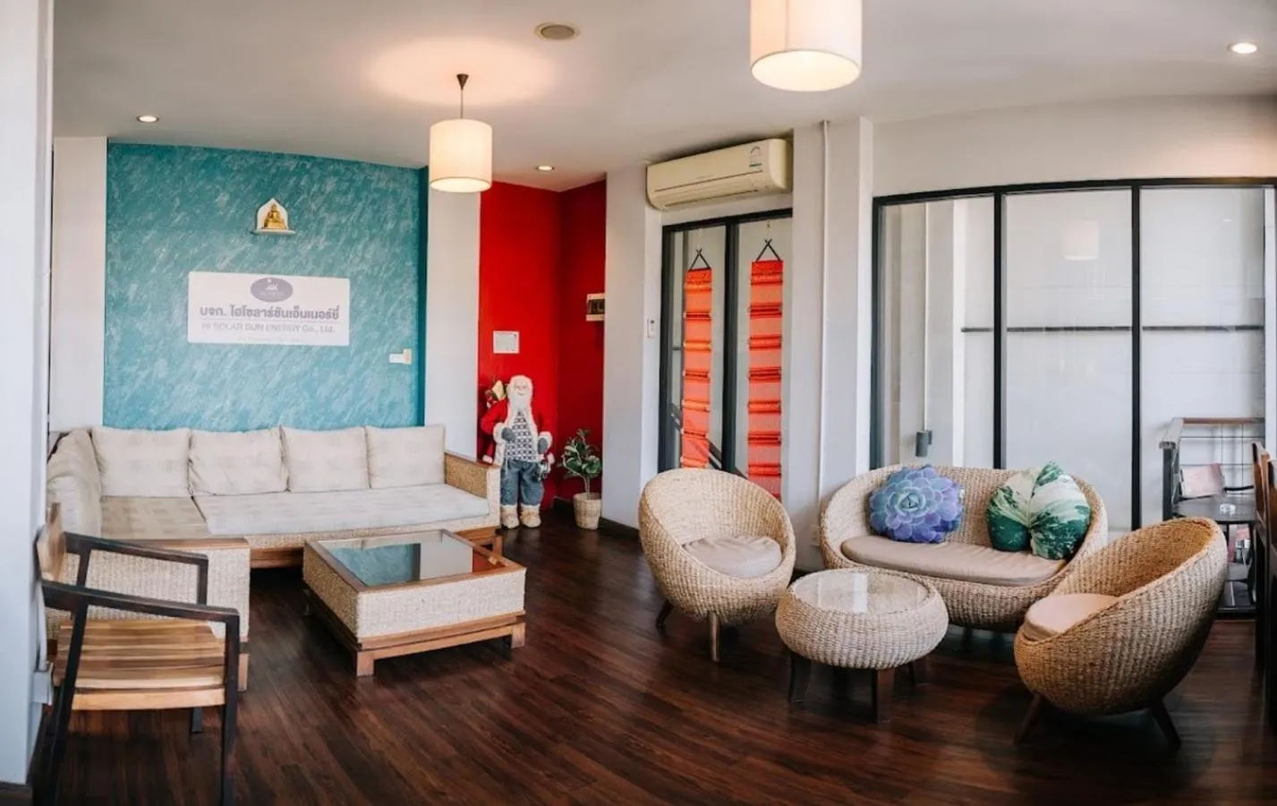 Communal lounge/ TV room in Le Canal Boutique House