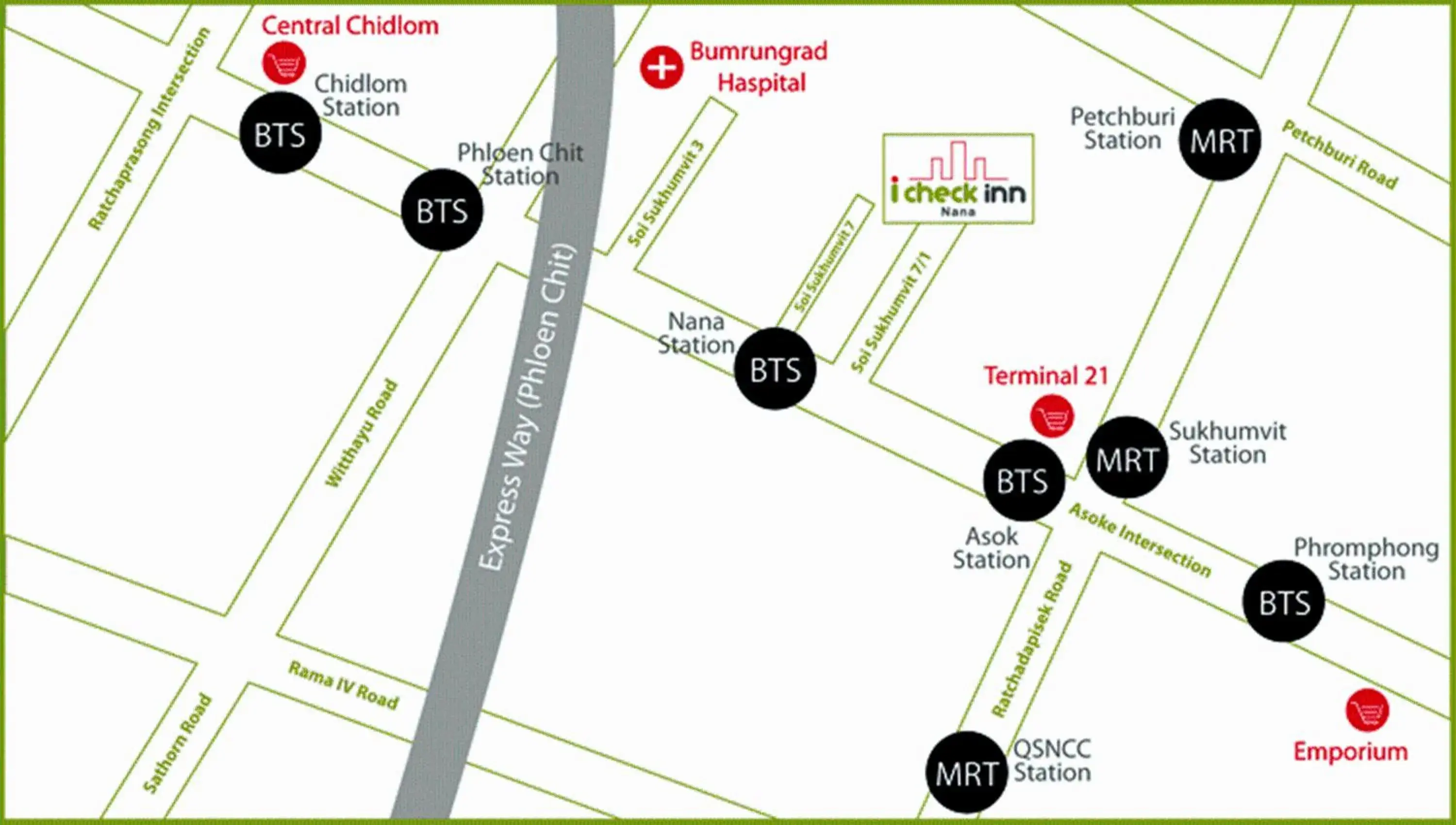Facade/entrance in iCheck inn Nana by Aspira Facade/entrance in iCheck inn Nana by Aspira