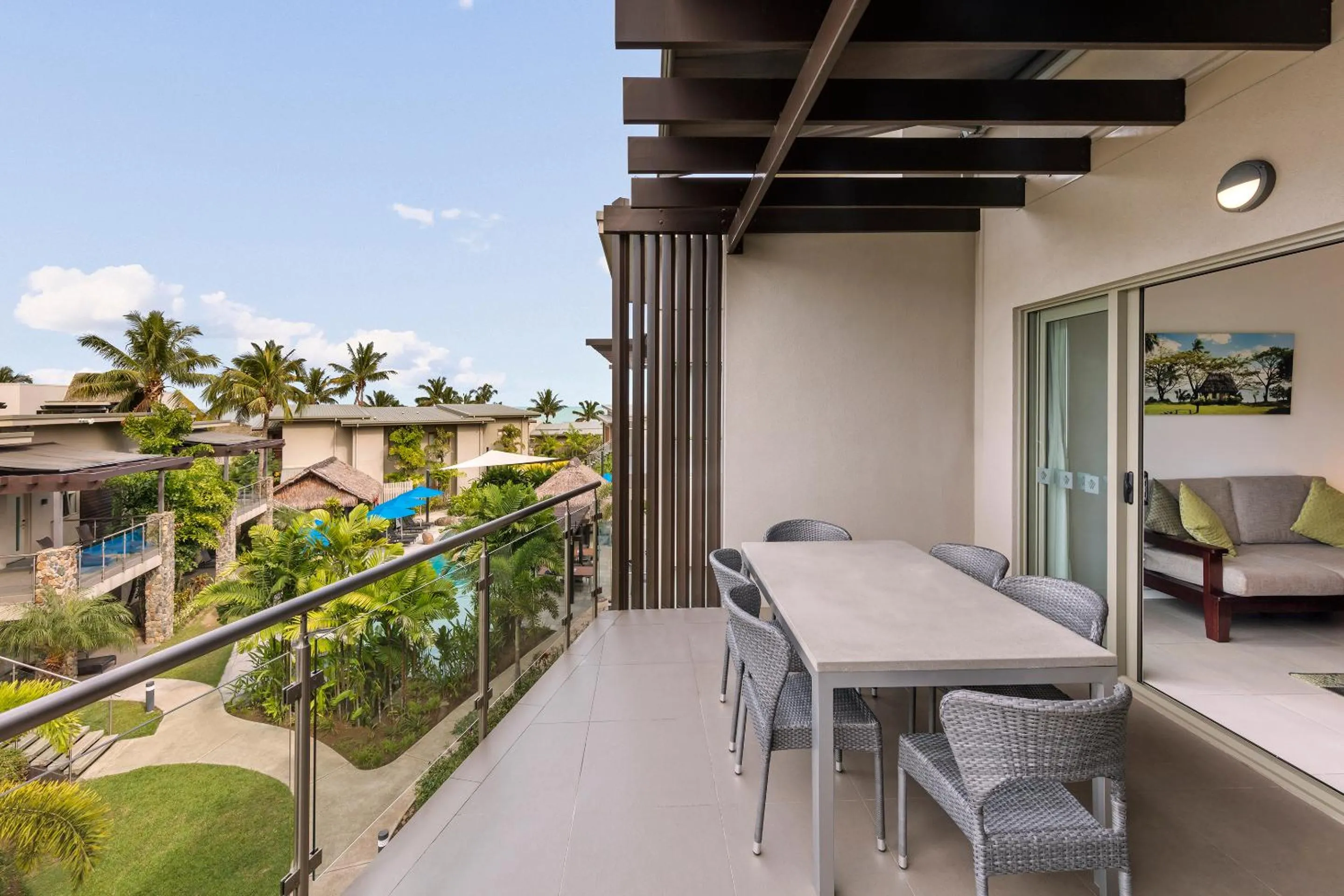 Balcony/Terrace in Club Wyndham Denarau Island, Trademark Collection by Wyndham