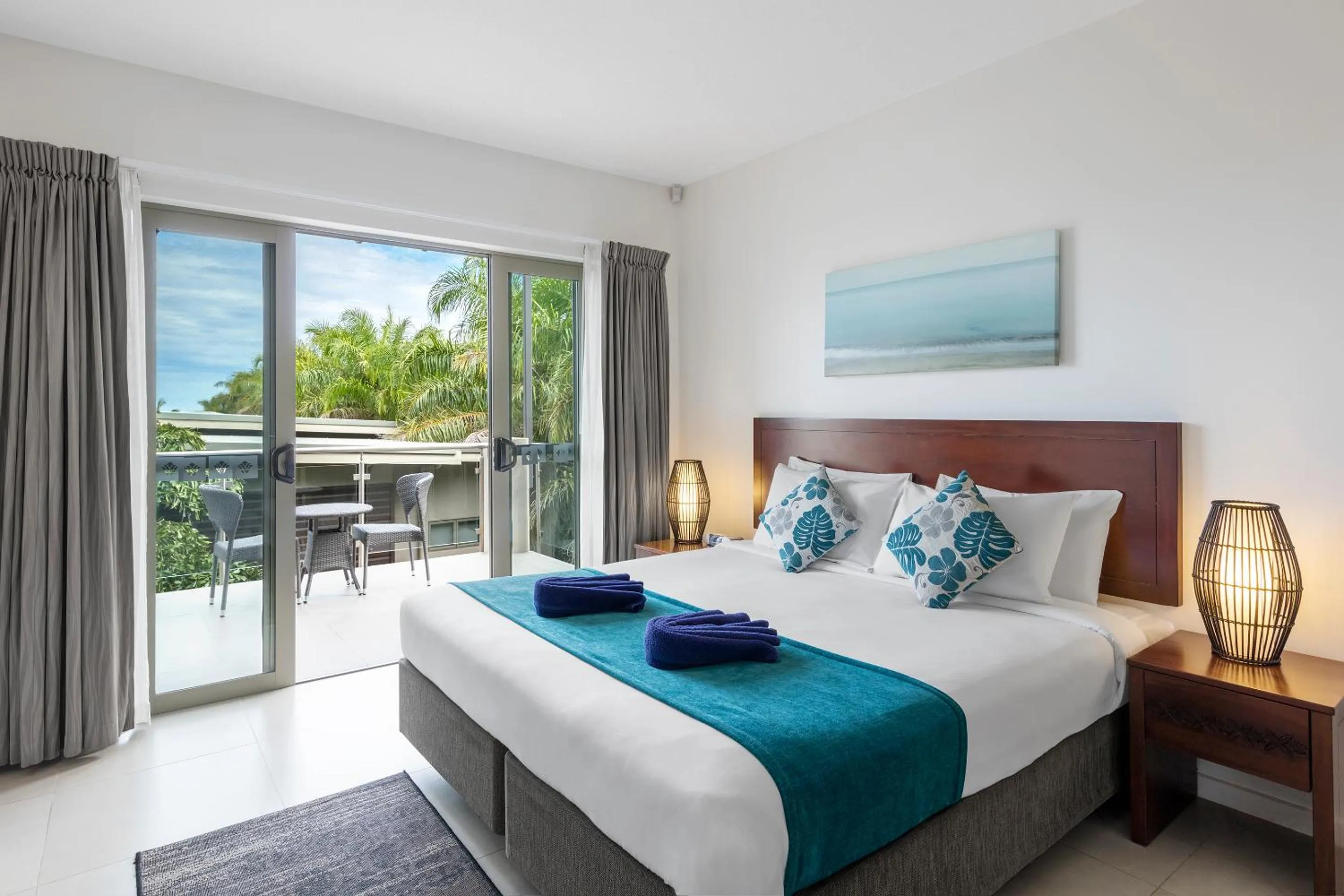 Bedroom, Bed in Club Wyndham Denarau Island, Trademark Collection by Wyndham