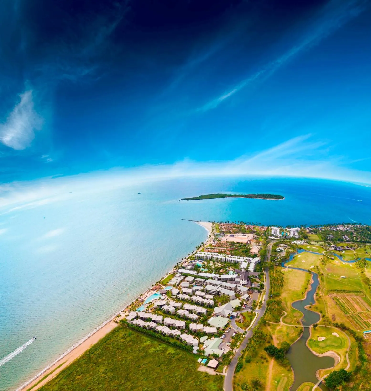 Bird's eye view in Club Wyndham Denarau Island, Trademark Collection by Wyndham