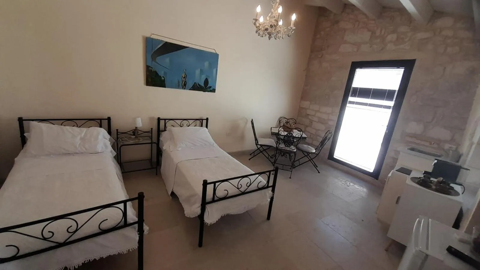 Kitchen or kitchenette, Bed in Borgo Hedone