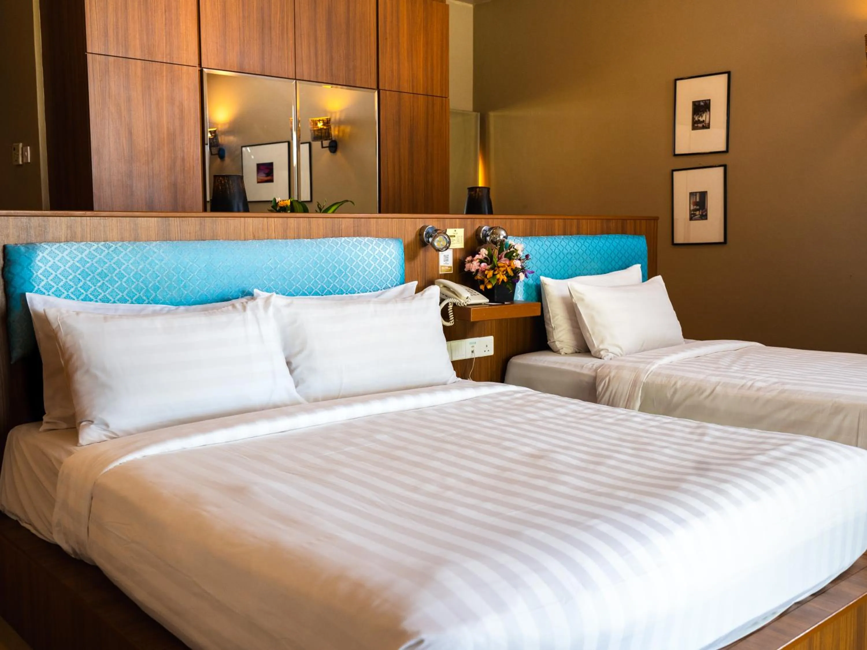 Bed in Ombak Villa Langkawi