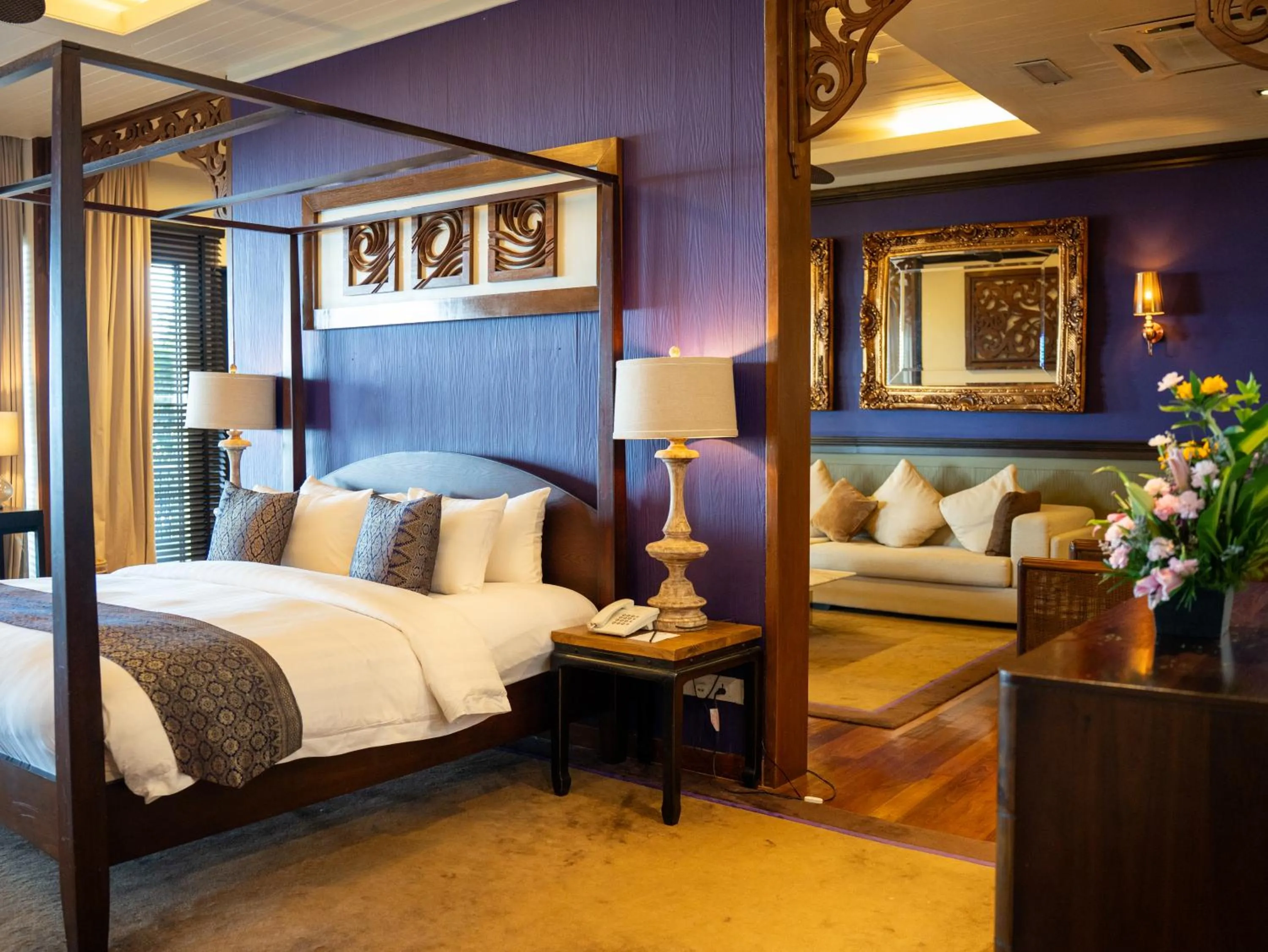 Bed in Ombak Villa Langkawi