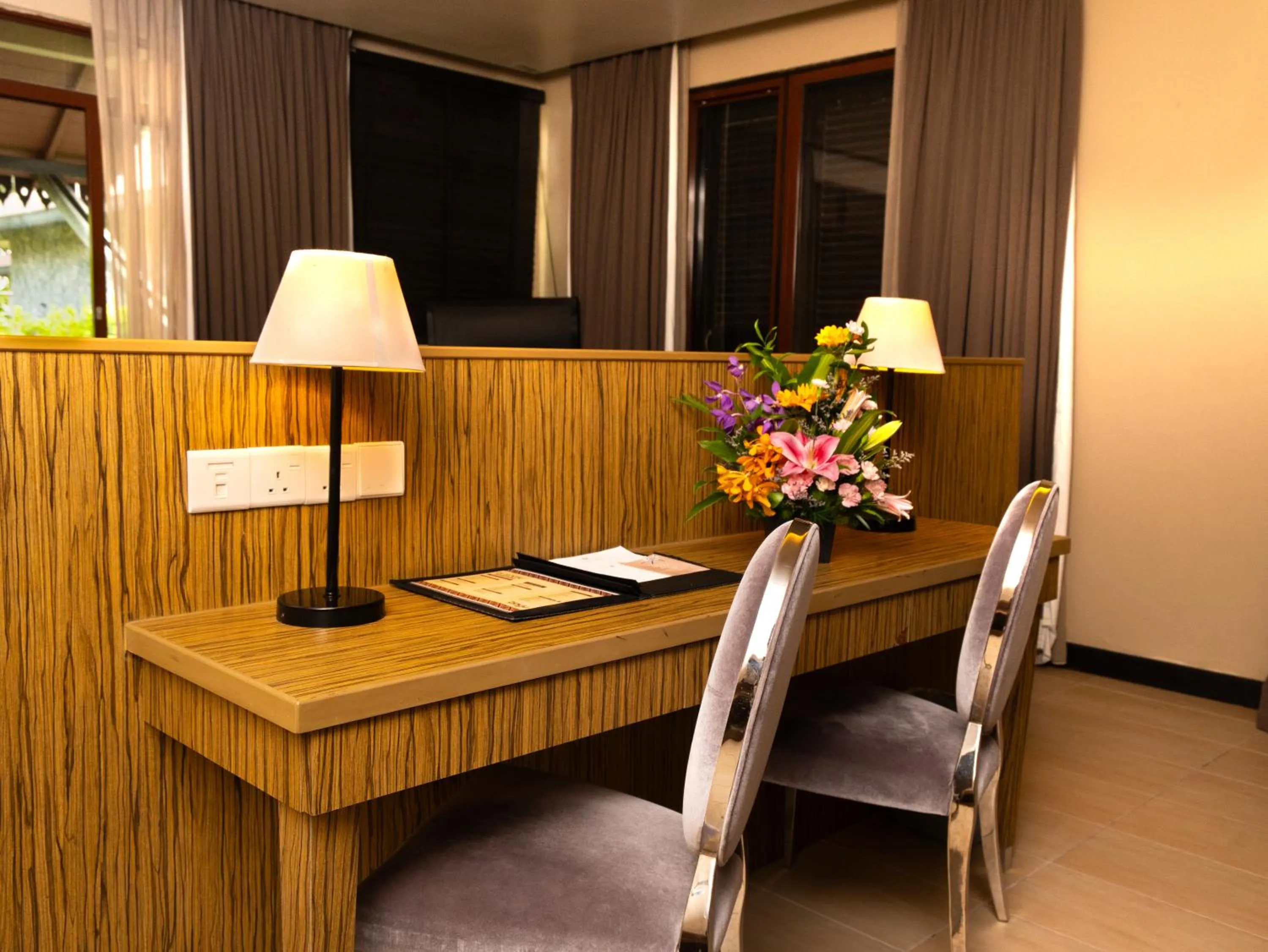 Seating area in Ombak Villa Langkawi