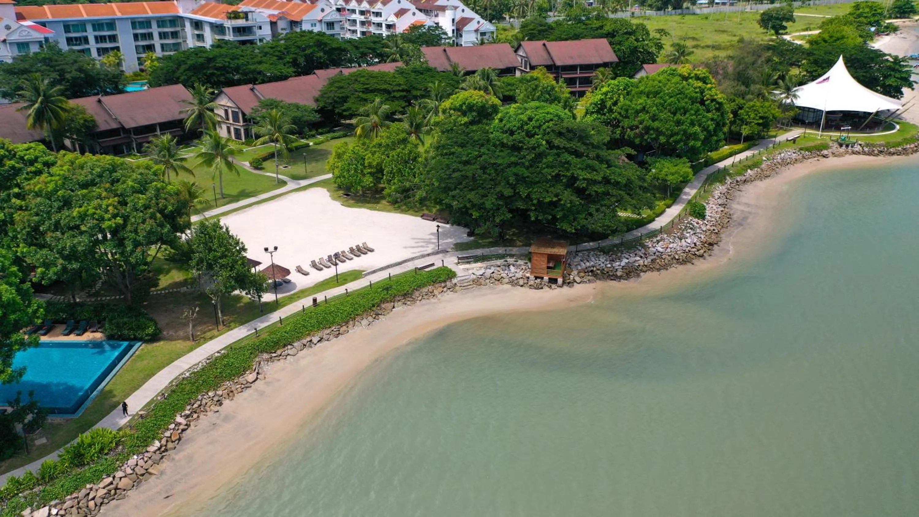 Property building in Ombak Villa Langkawi