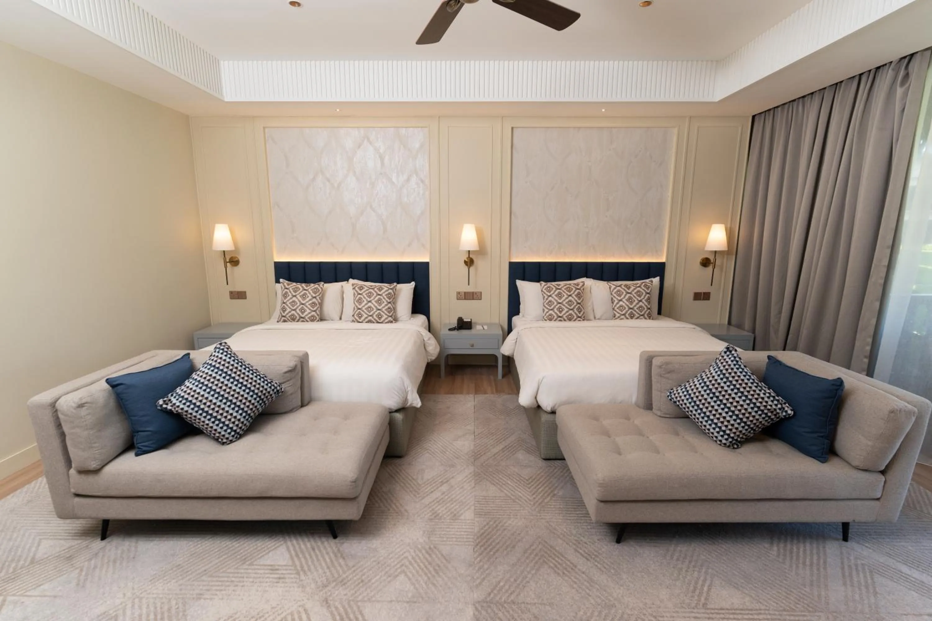 Bed in Ombak Villa Langkawi