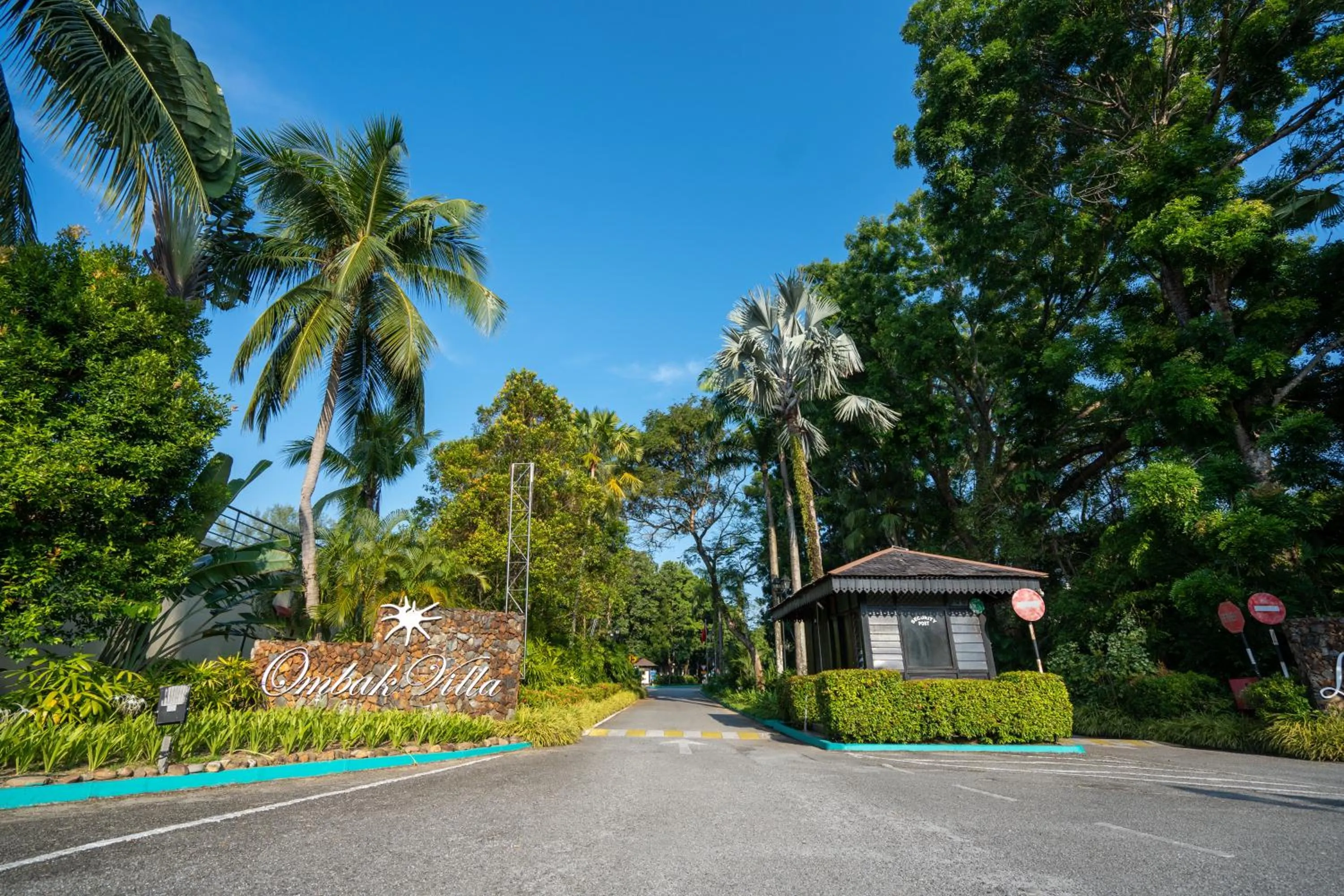 Facade/entrance in Ombak Villa Langkawi