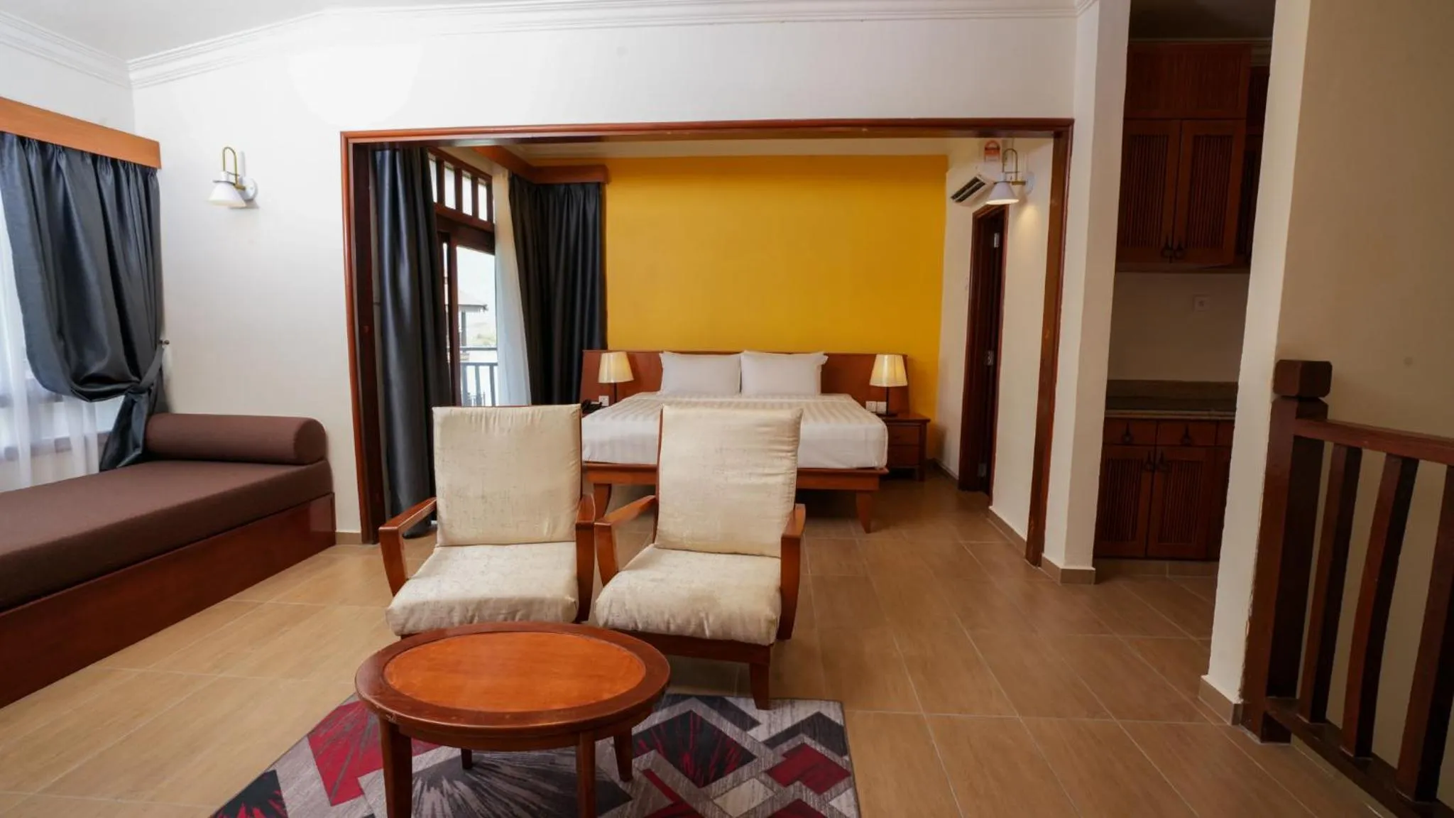 Bed in Ombak Villa Langkawi