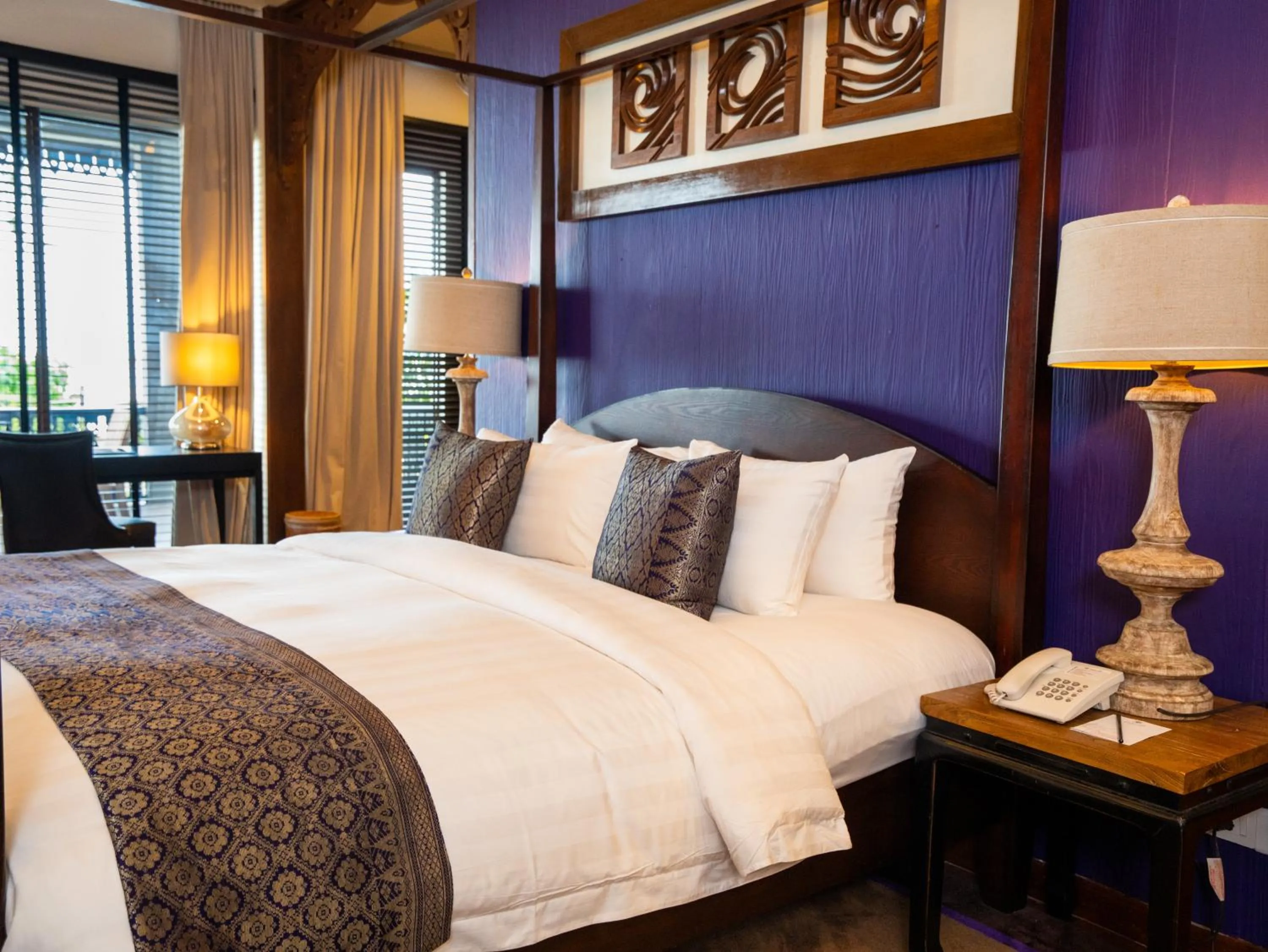 Bed in Ombak Villa Langkawi