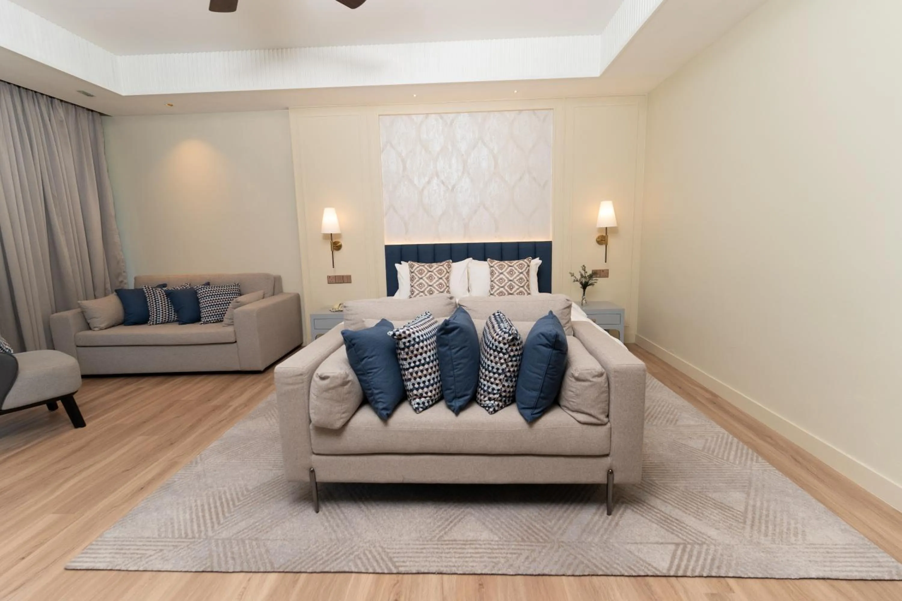 Seating area in Ombak Villa Langkawi