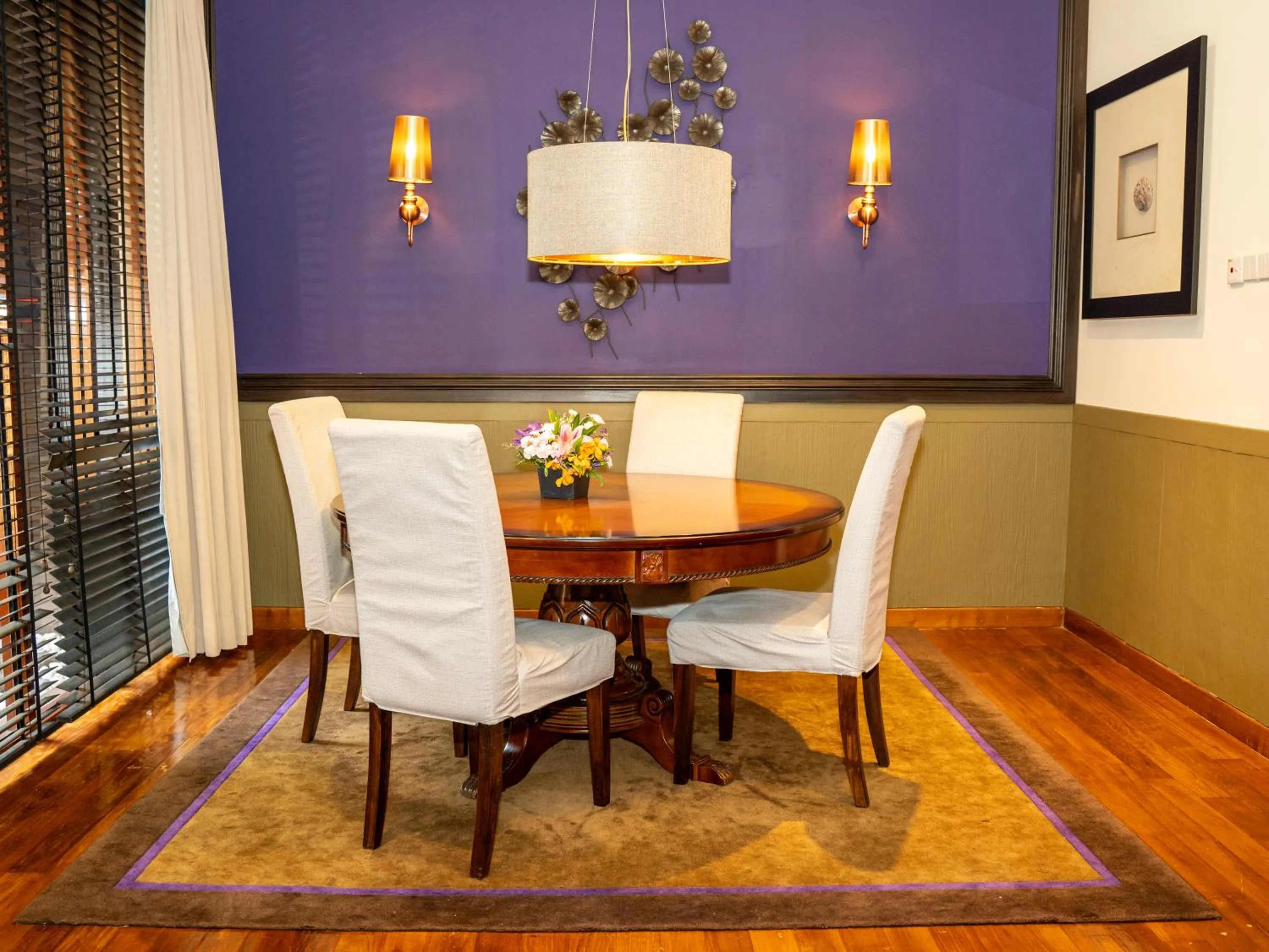 Dining area in Ombak Villa Langkawi