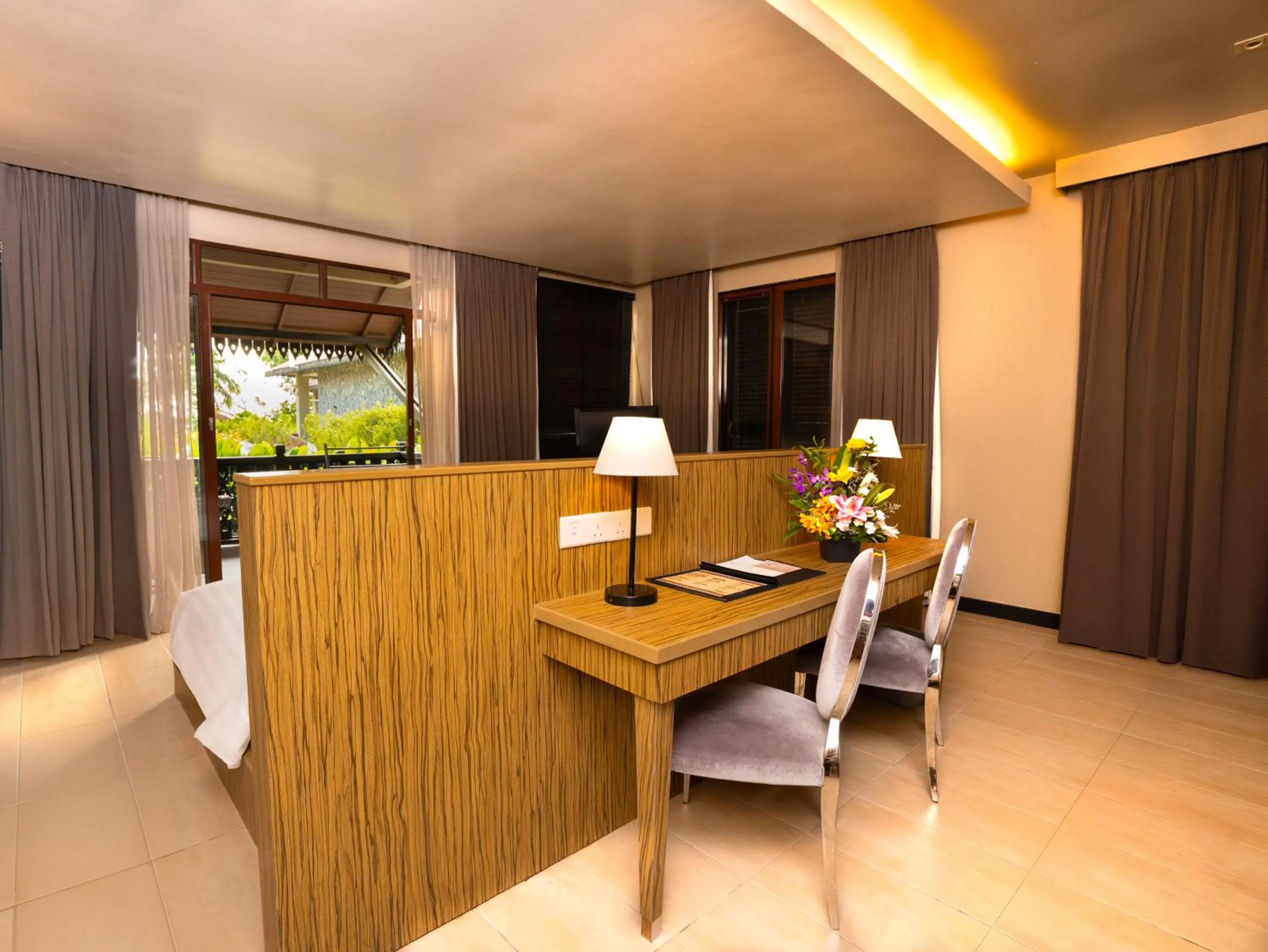 Seating area in Ombak Villa Langkawi