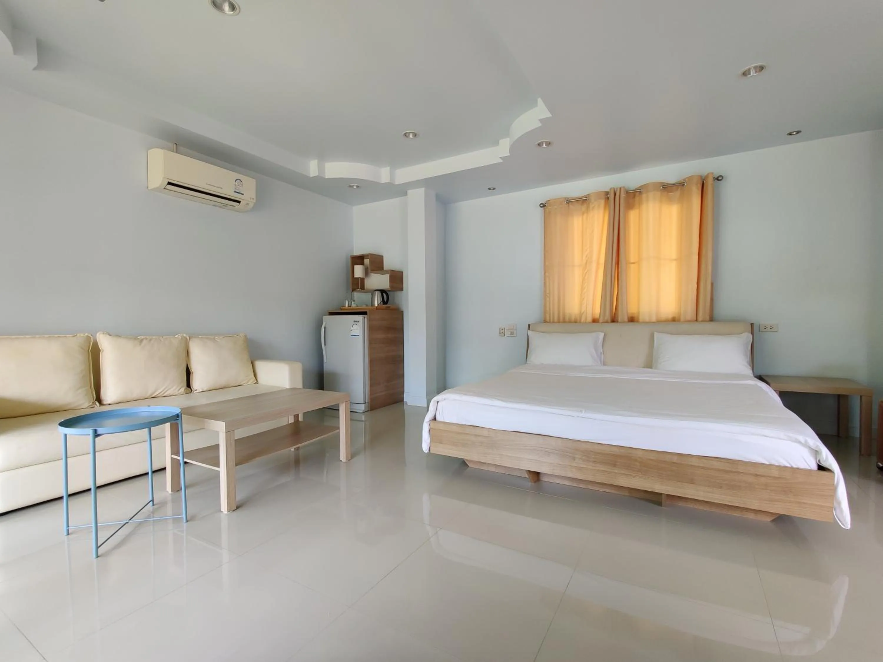 Bed in Yura Kiri Resort Khao Yai