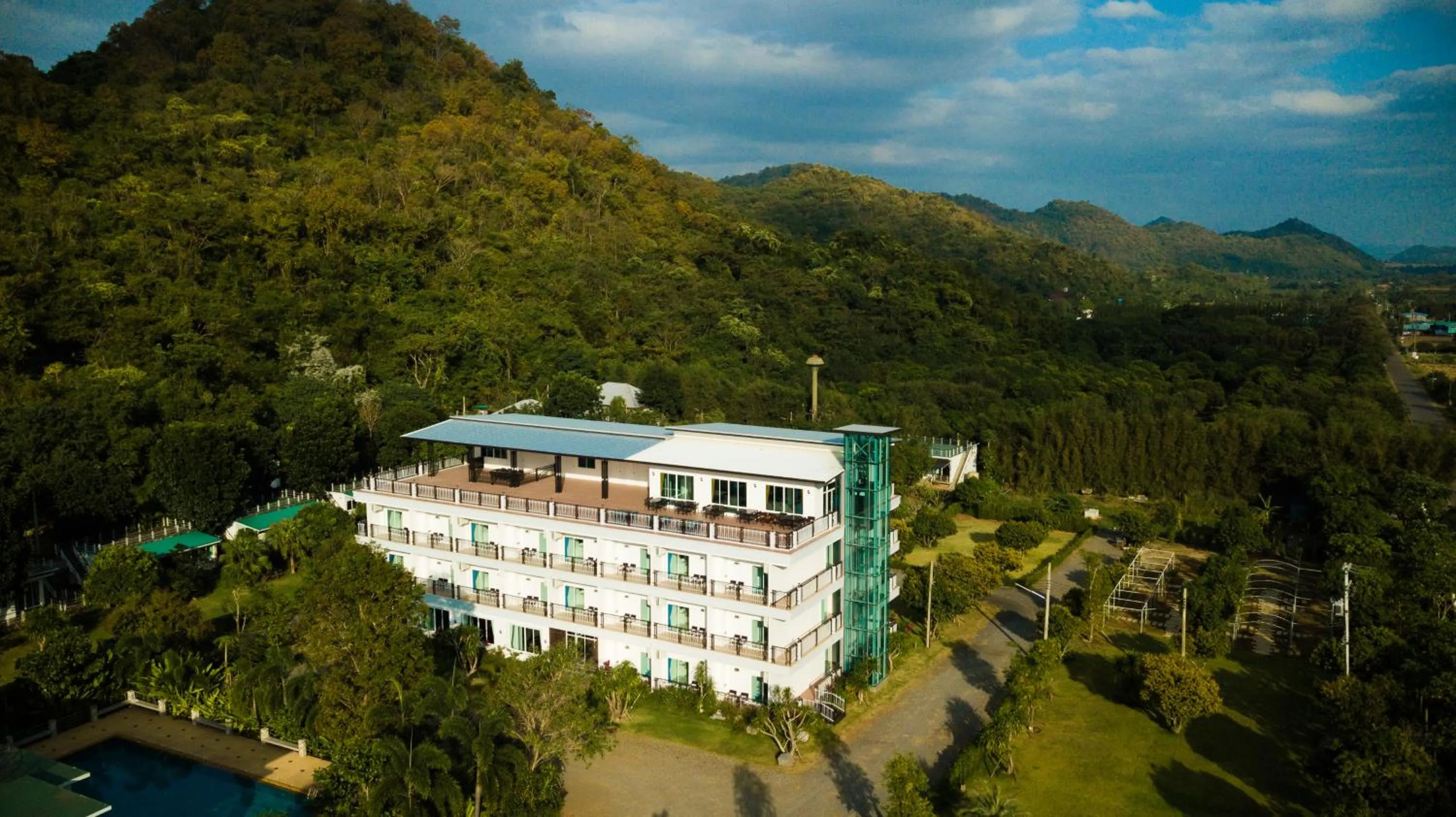 Bird's eye view in Yura Kiri Resort Khao Yai