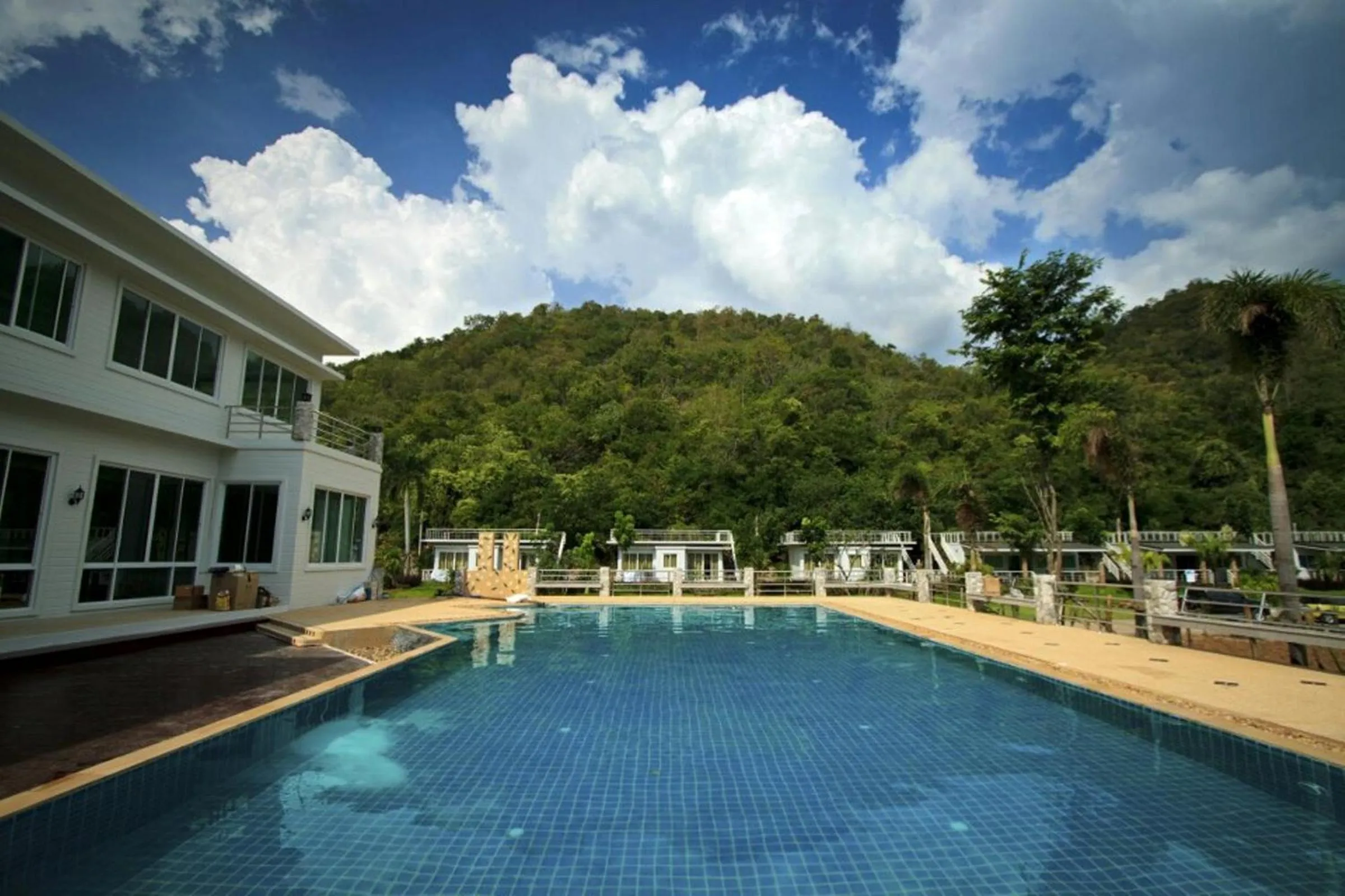 Swimming pool in Yura Kiri Resort Khao Yai