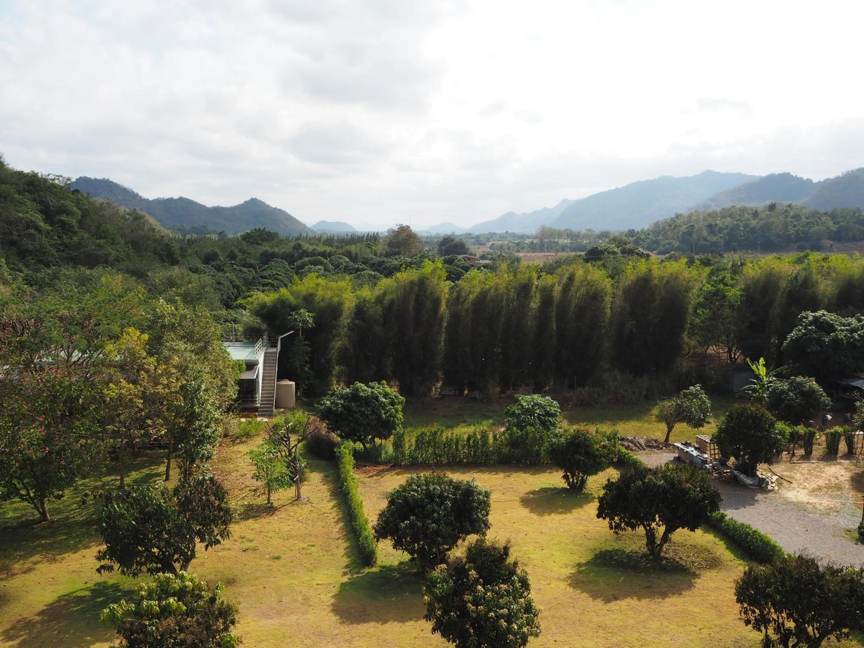 Natural landscape in Yura Kiri Resort Khao Yai