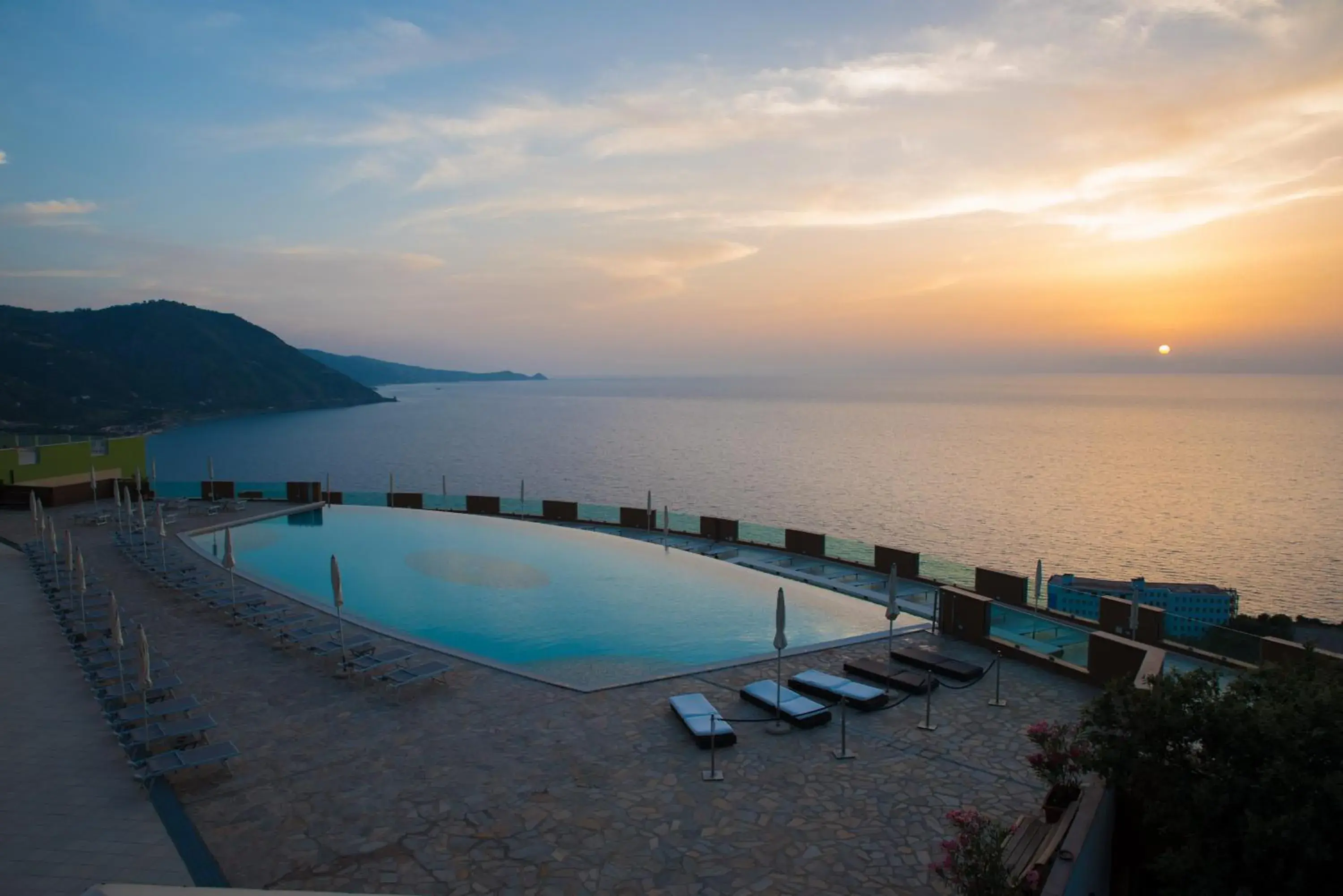 Pool view in GH Avalon Sikani Pool view in GH Avalon Sikani