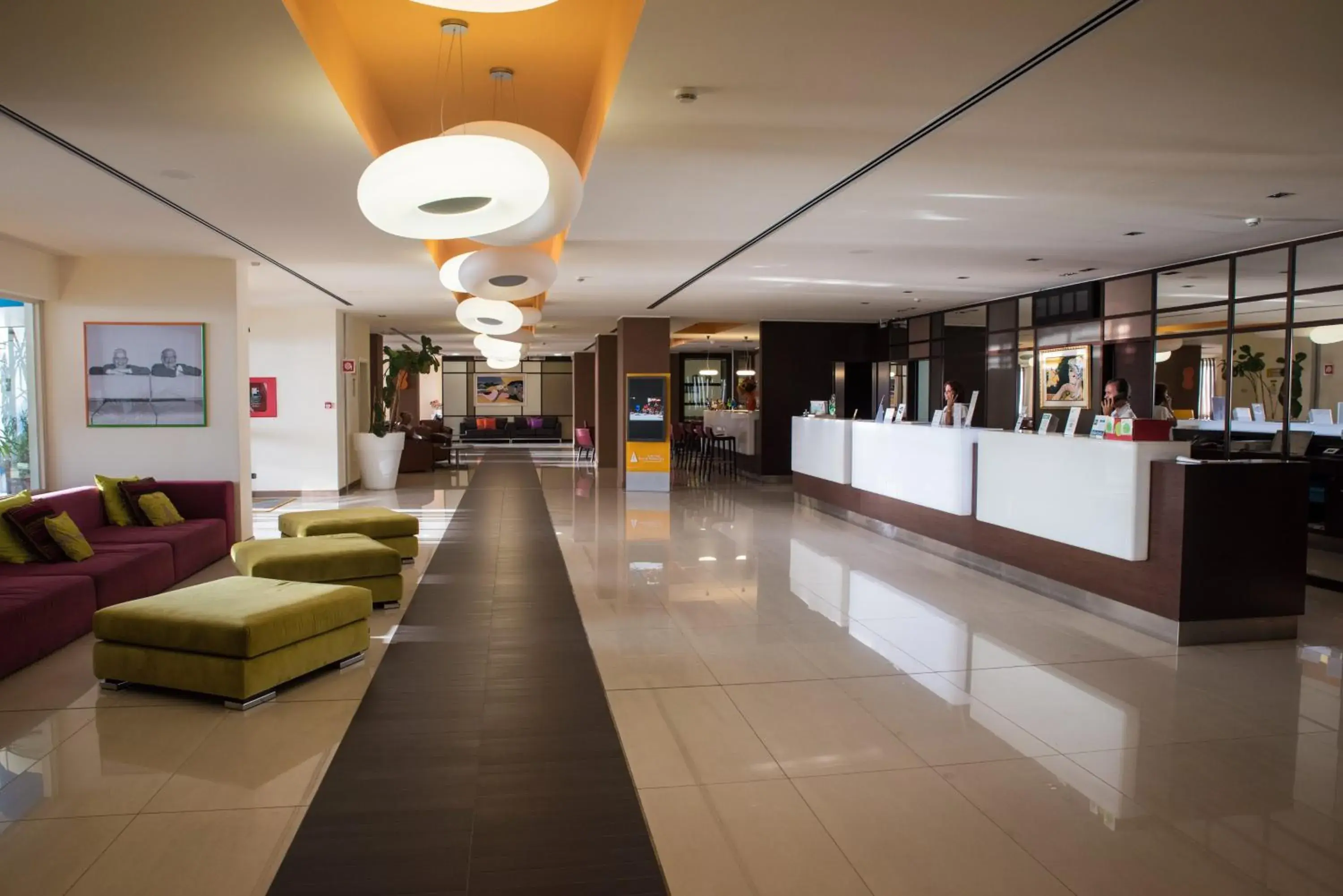 Lobby or reception in GH Avalon Sikani Lobby or reception in GH Avalon Sikani