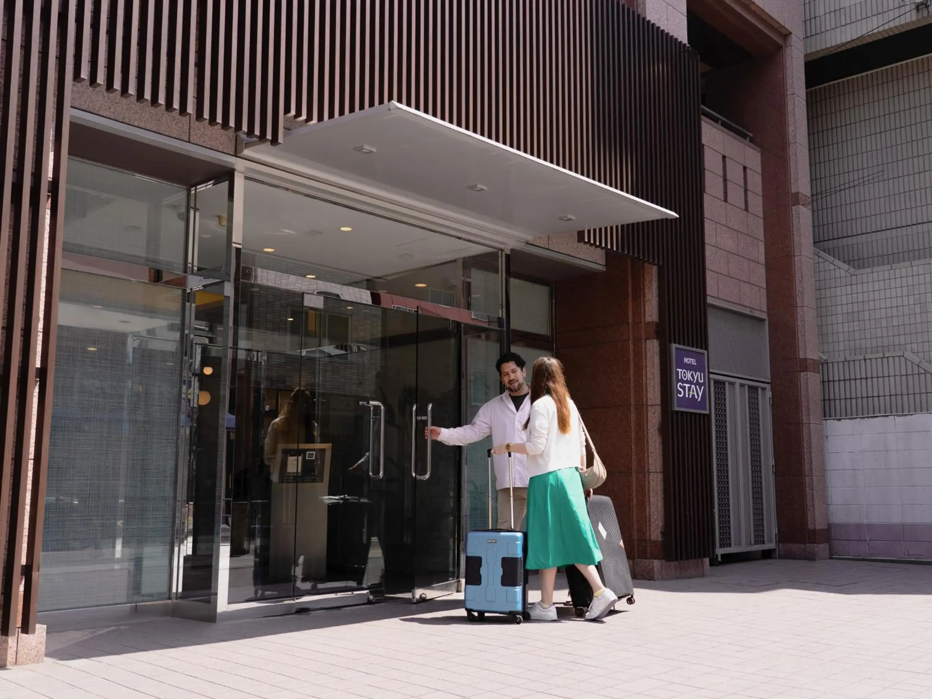 Property building in Tokyu Stay Monzen-Nakacho Tokyo Property building in Tokyu Stay Monzen-Nakacho Tokyo