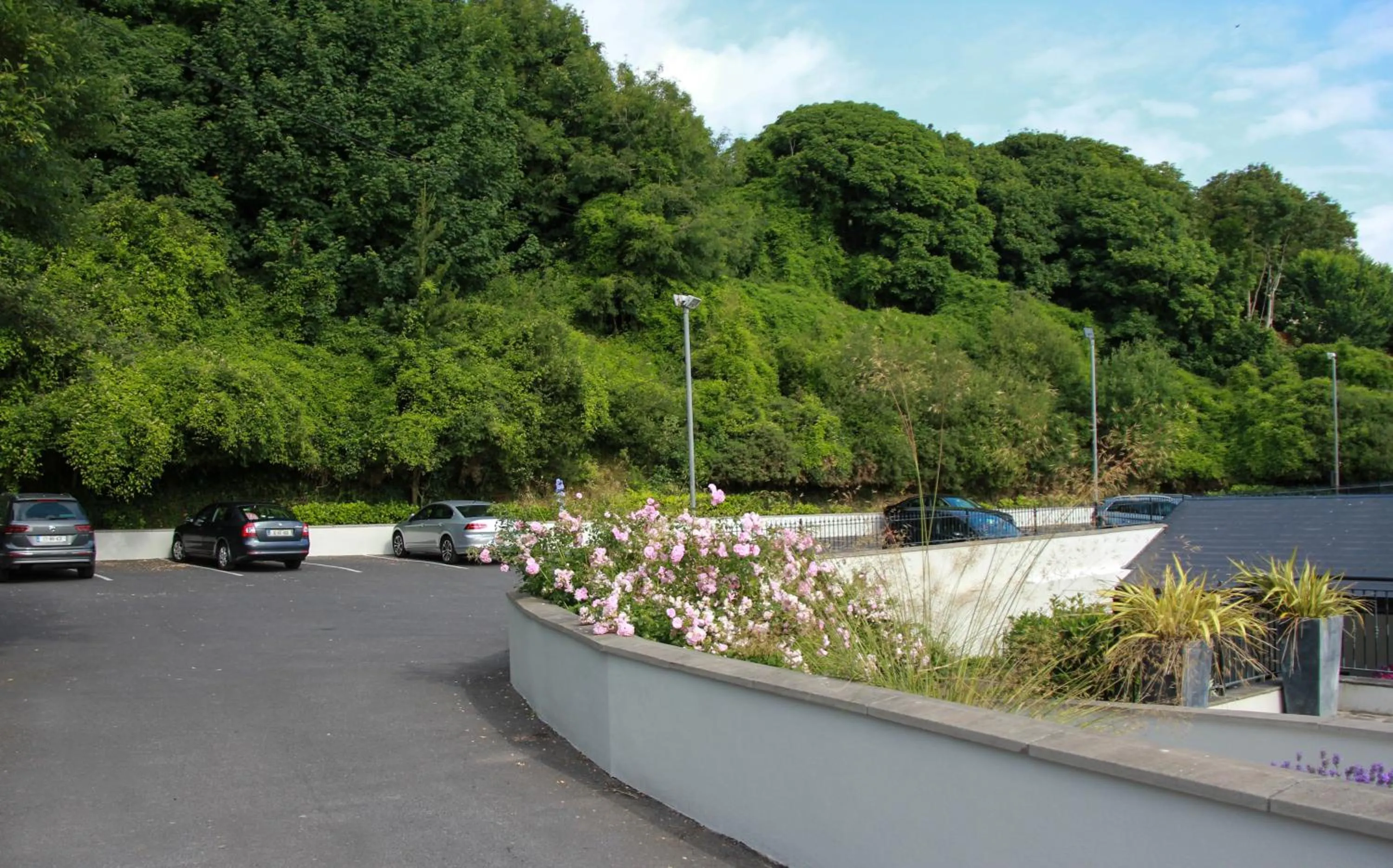 Garden in Walter Raleigh Hotel