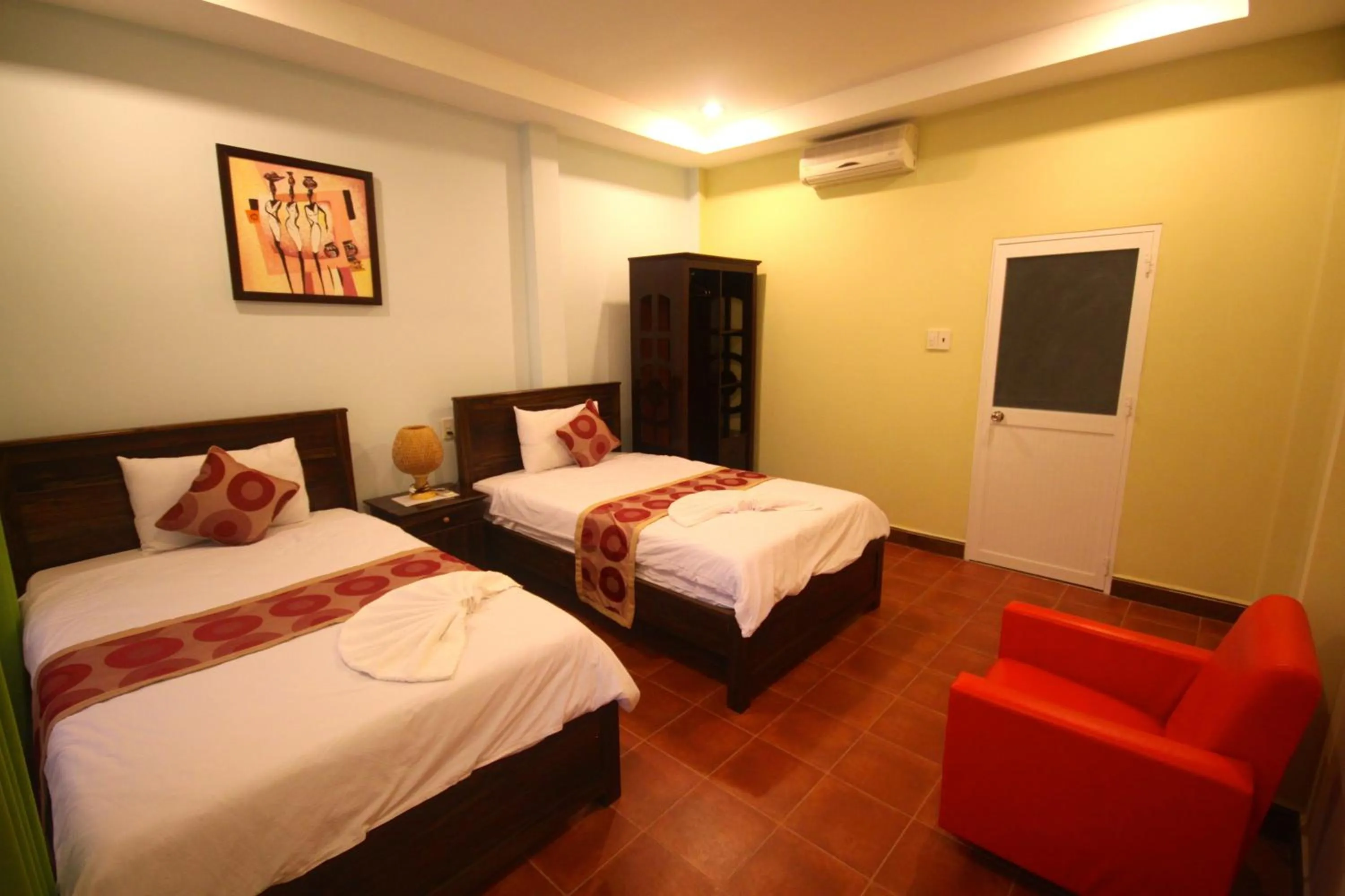 Bed in Xin Chao Hotel