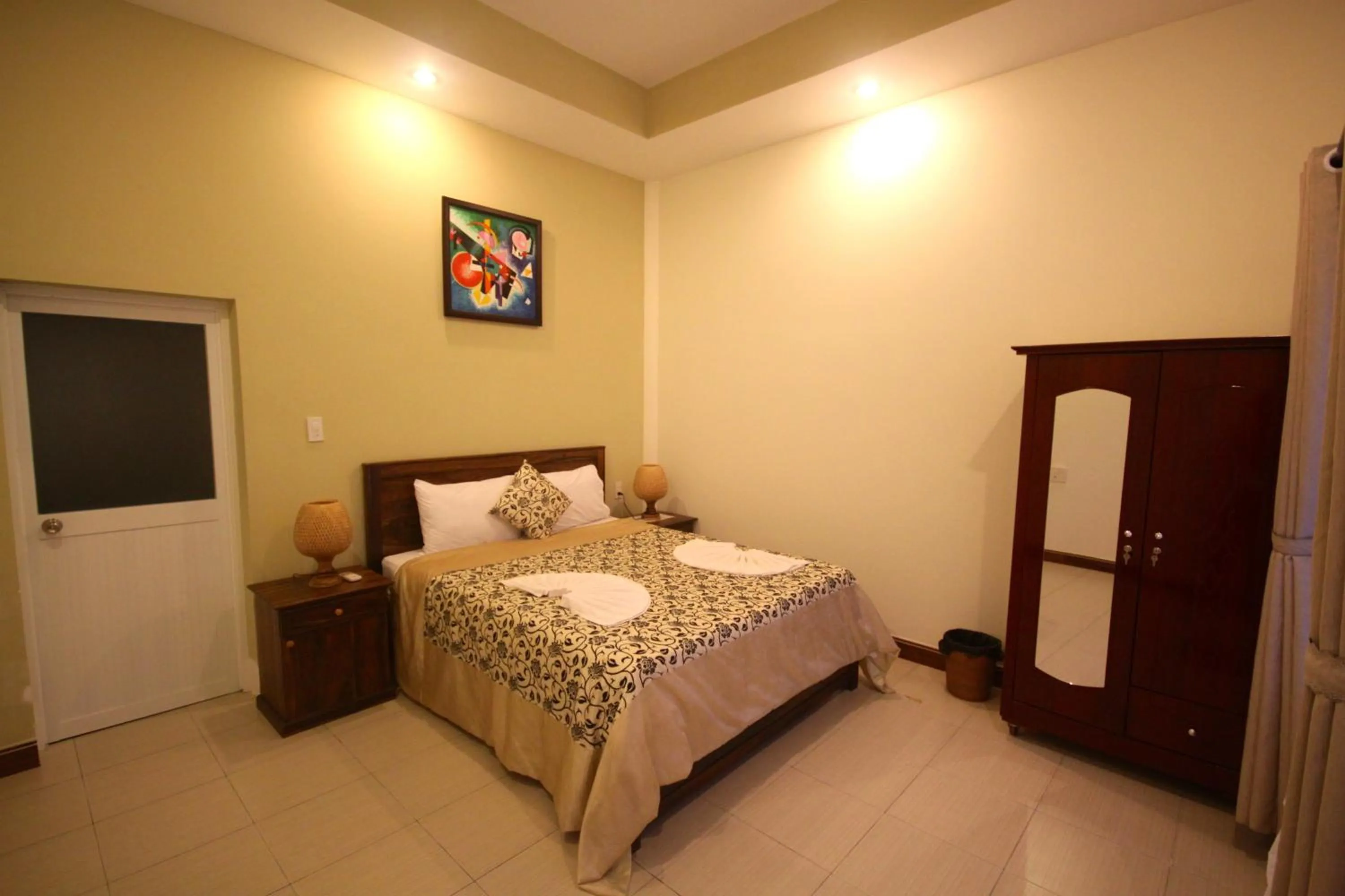 Bed in Xin Chao Hotel