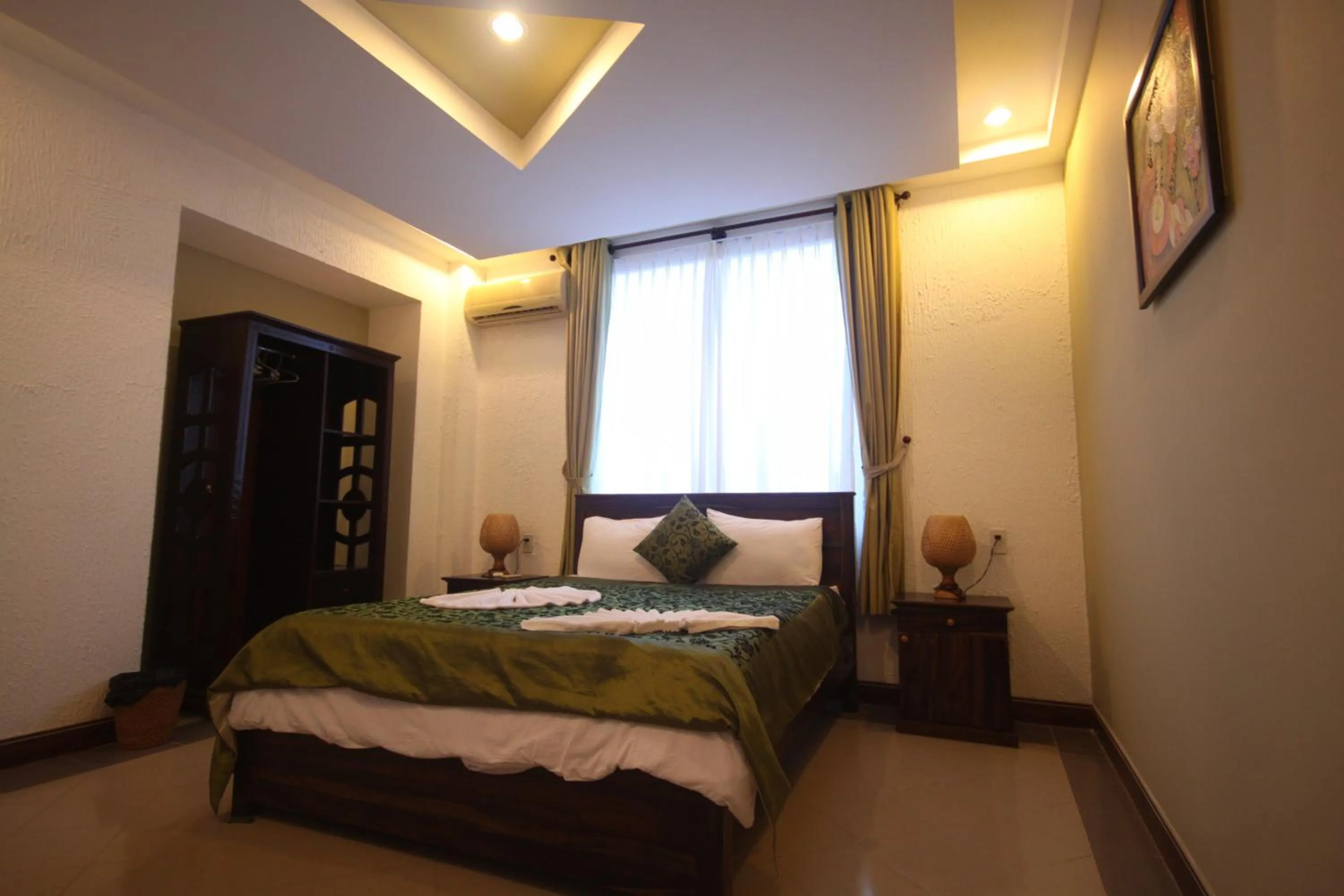 Bed in Xin Chao Hotel