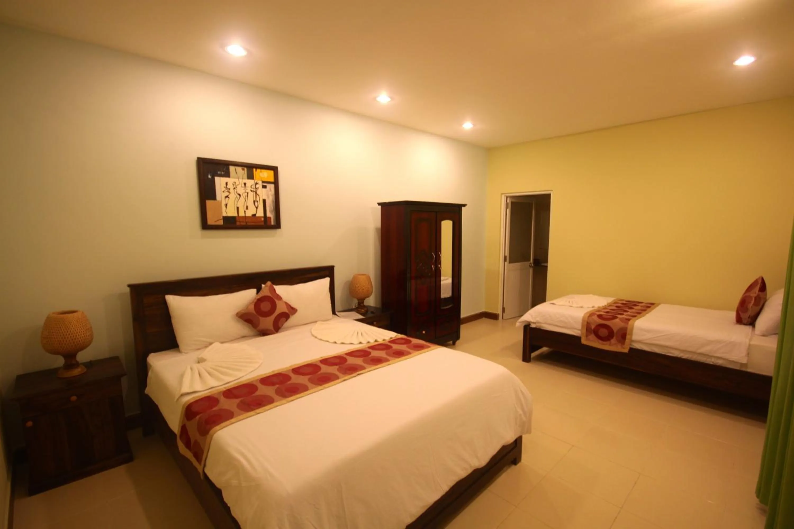 Photo of the whole room, Bed in Xin Chao Hotel