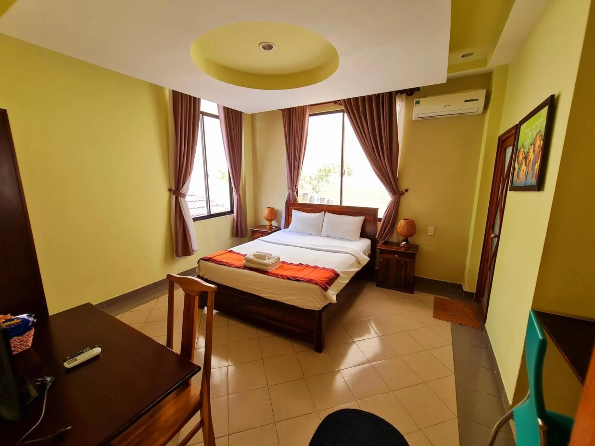 Bed in Xin Chao Hotel