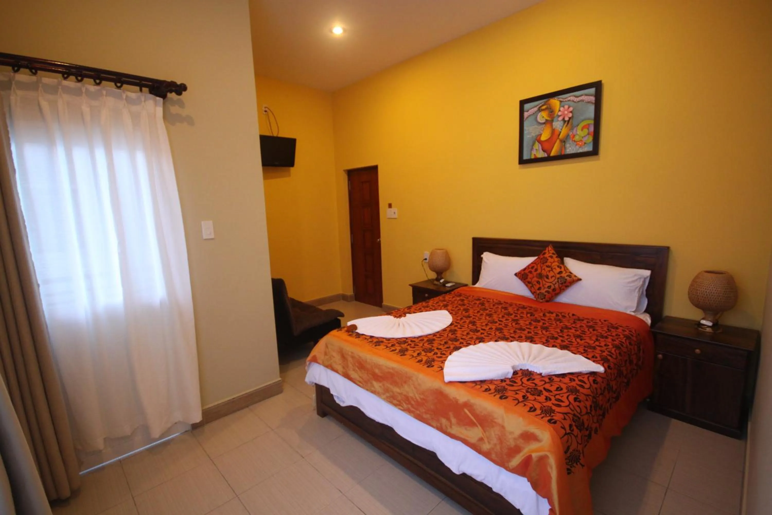 Bed in Xin Chao Hotel