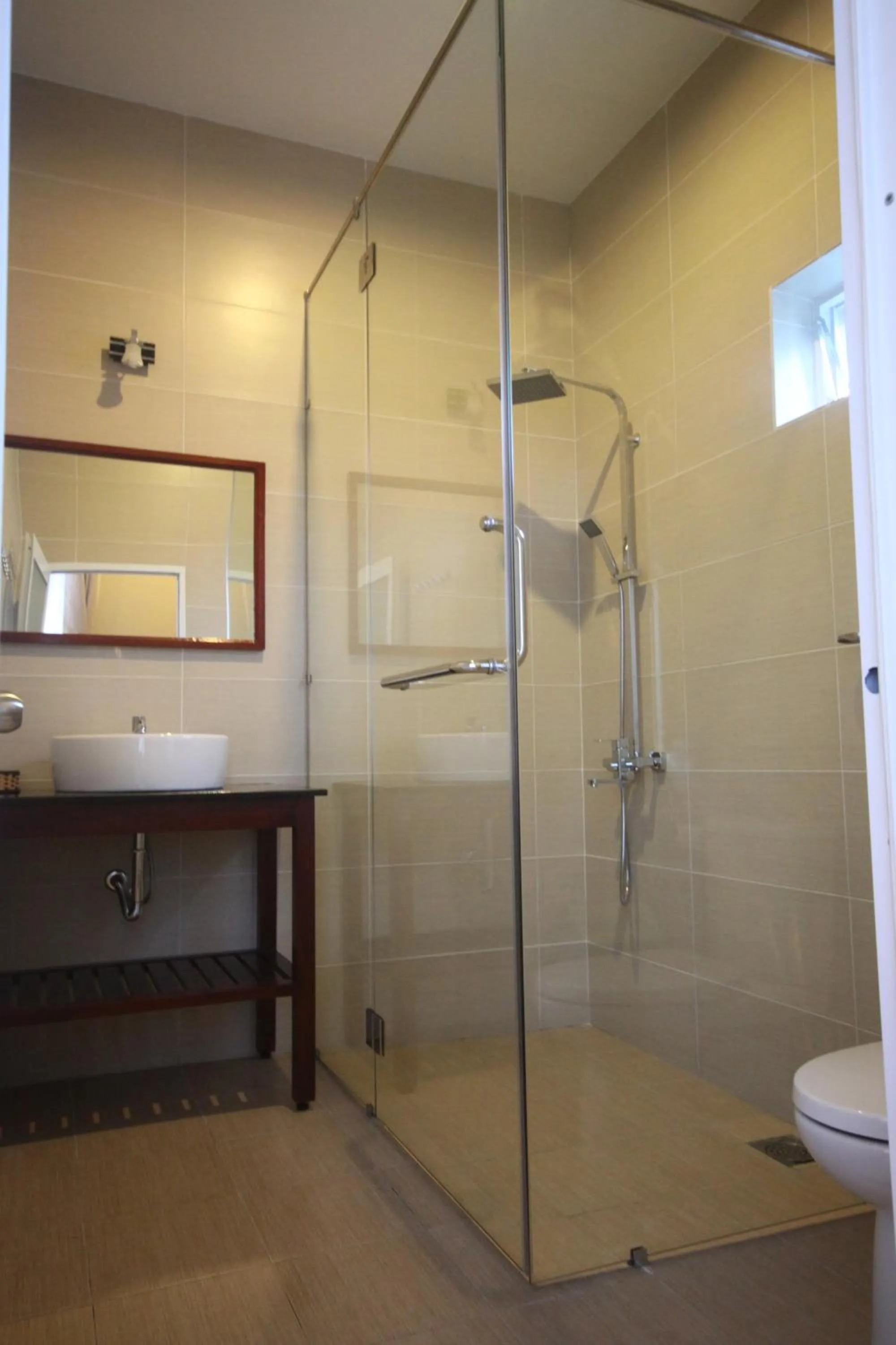 Bathroom in Xin Chao Hotel