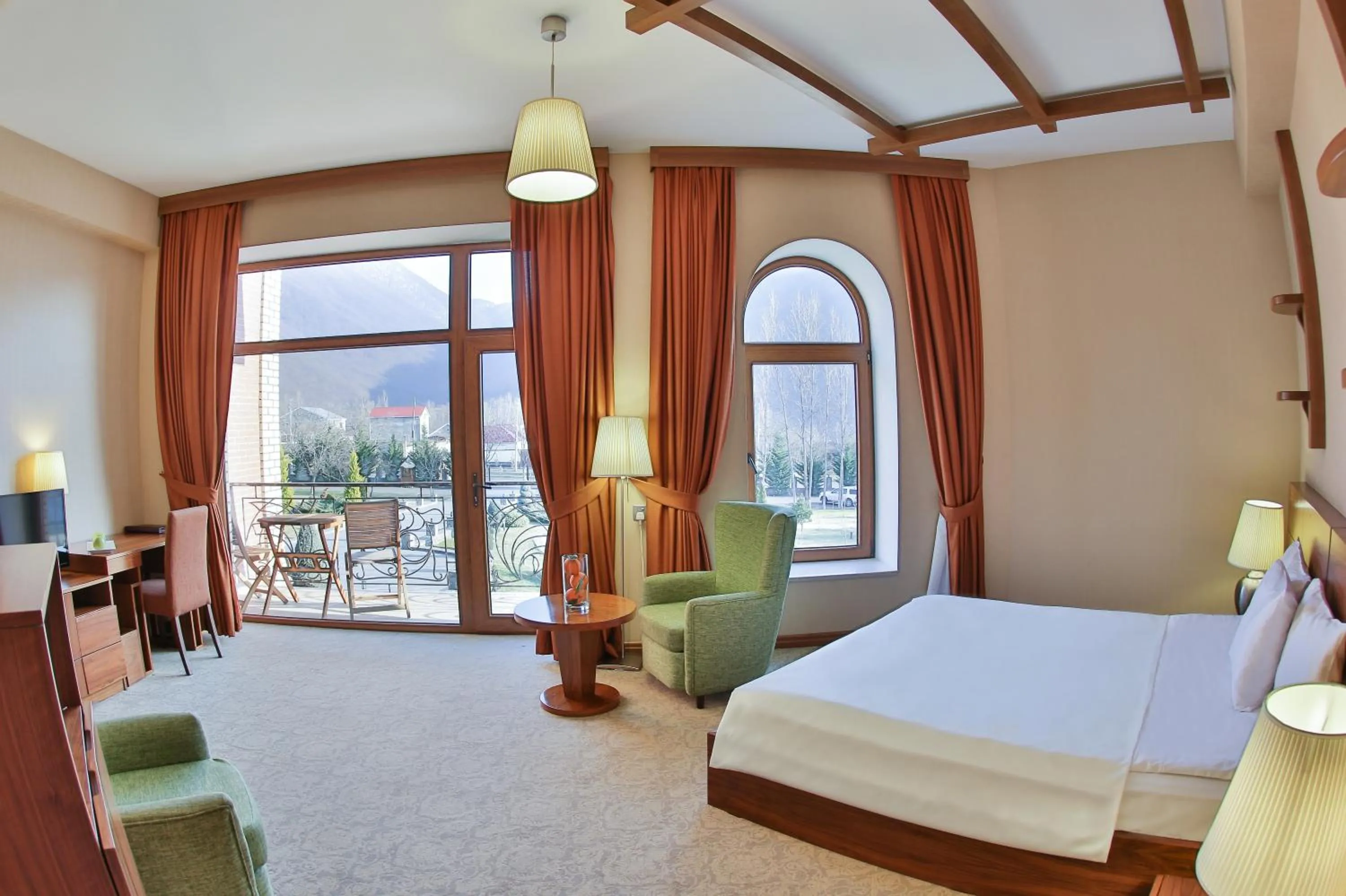 Bed in El Resort Hotel