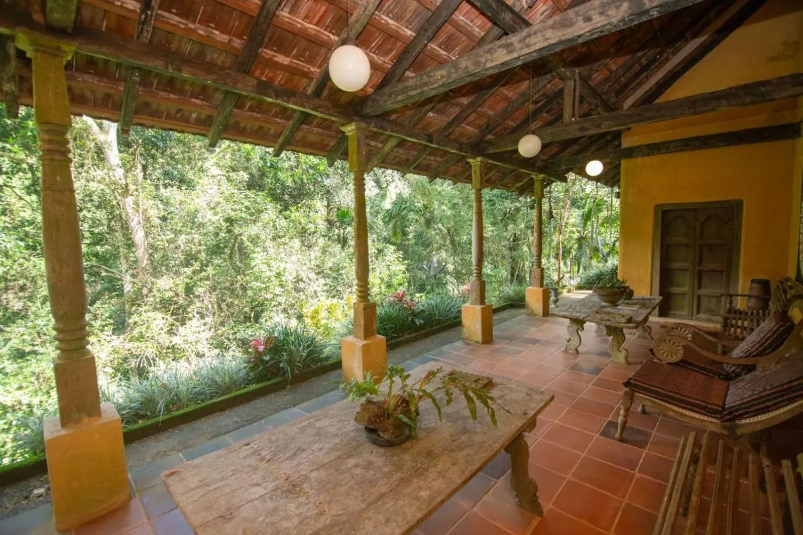 Garden view in The Kandy Samadhicentre Garden view in The Kandy Samadhicentre