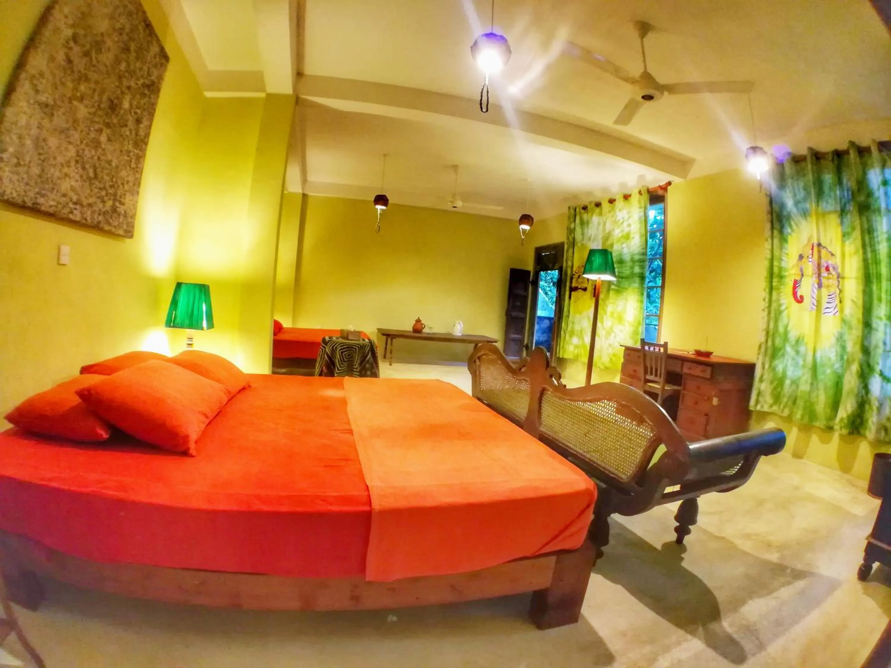 Bed in The Kandy Samadhicentre